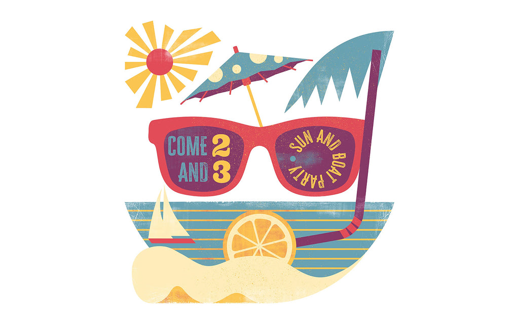 Come 2 and 3 Sun and Boat Party