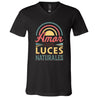 Unisex Jersey SS V-Neck T-Shirt, Amor con Luces - LOS GUSANOS