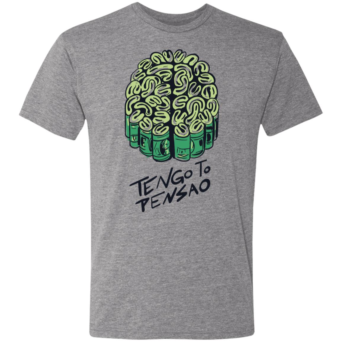 Triblend T-Shirt for Man, Tengo To Pensao - LOS GUSANOS