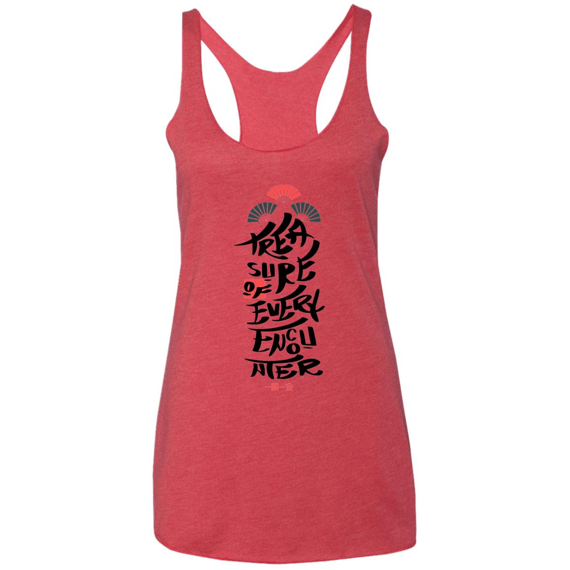 Ladies' Triblend Racerback Women's Tank, Yo Soy Tú