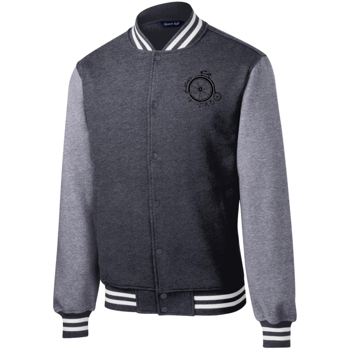 Fleece Letterman Men's Jacket, TKE