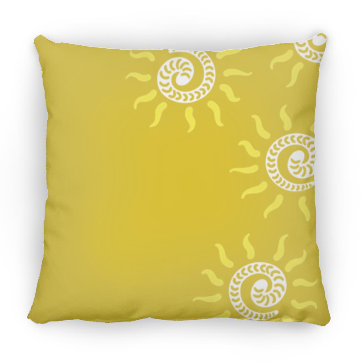 Medium Square Pillow, Gusano Summer