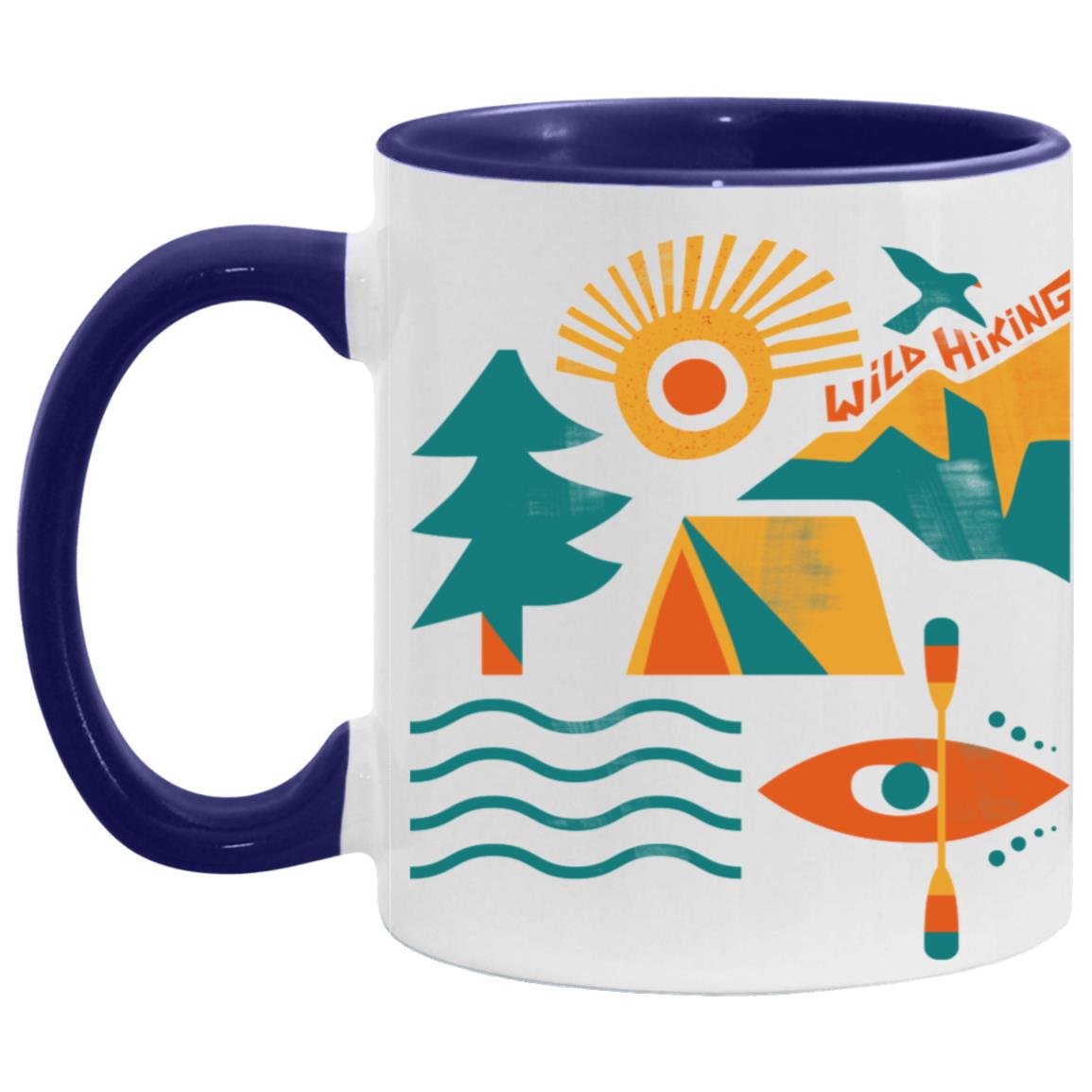 AM11OZ 11oz Accent Mug, Wild Hiking