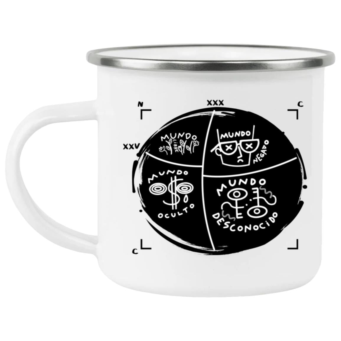 21271 Enamel Camping Mug, Mundo Johari