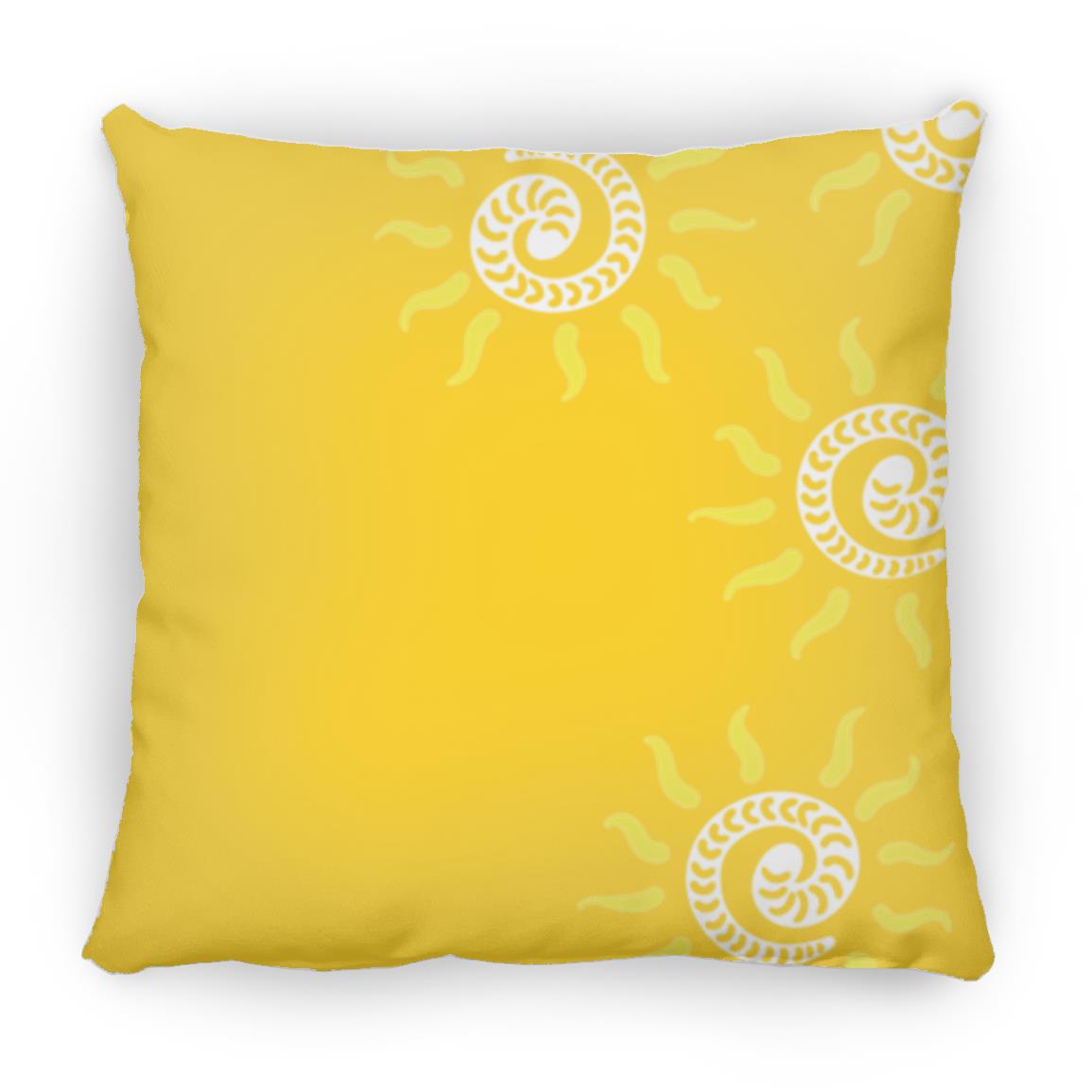 Large Square Pillow, Gusano Summer - LOS GUSANOS