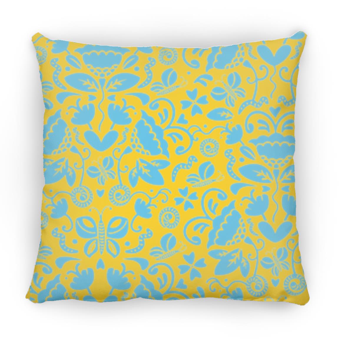 Medium Square Pillow, Gusano Summer - LOS GUSANOS