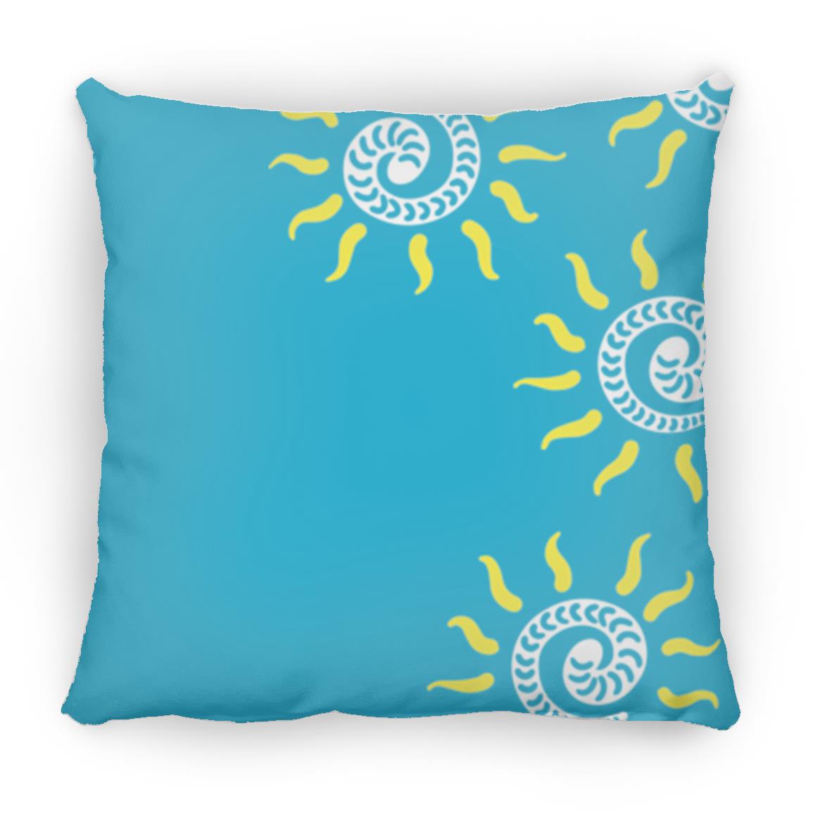 Small Square Pillow, Gusano Summer - LOS GUSANOS