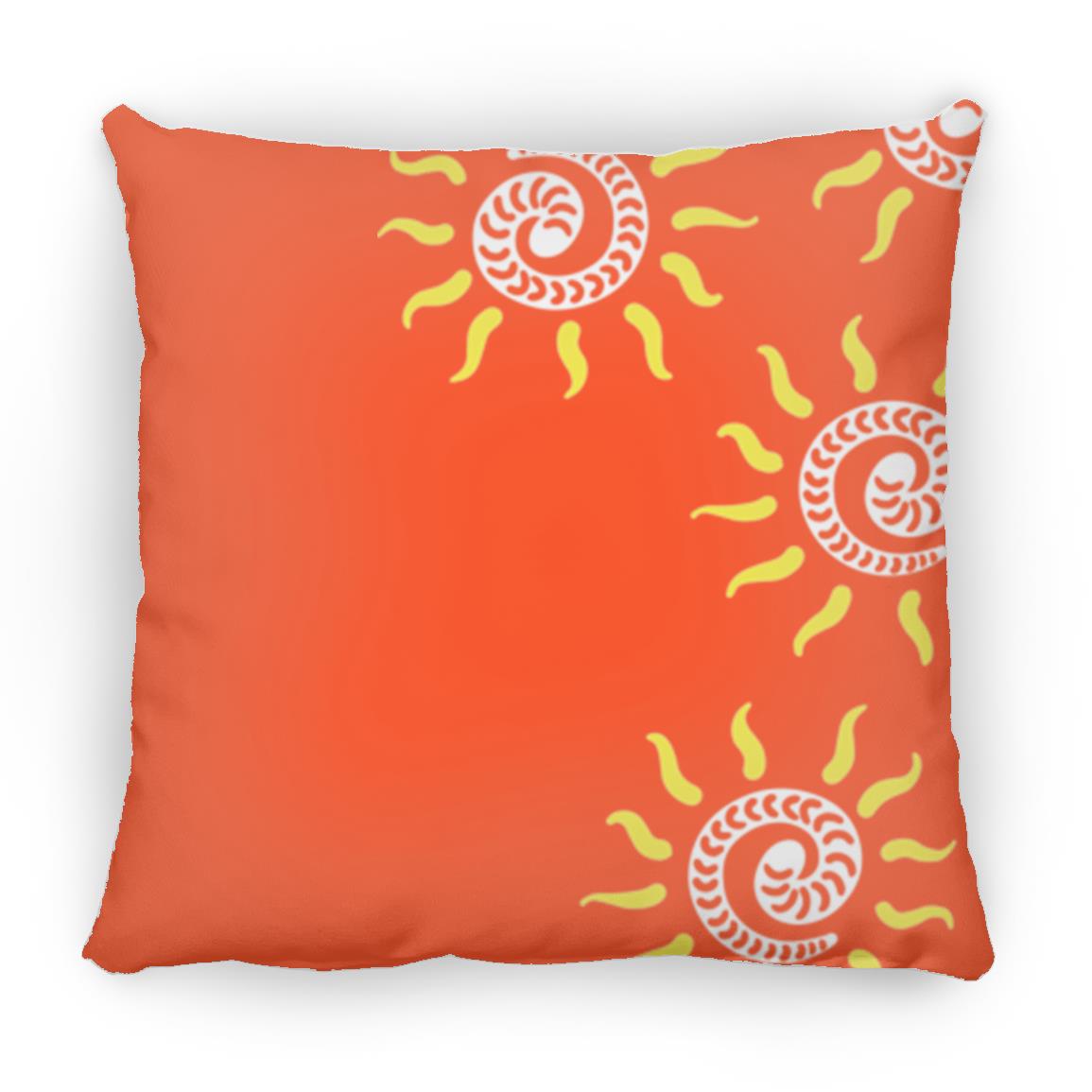 Medium Square Pillow, Gusano Summer