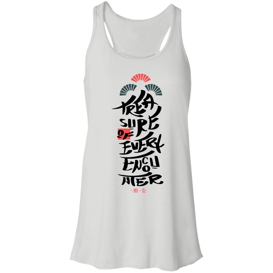 Flowy Racerback Women's Tank, Yo soy Tú - LOS GUSANOS