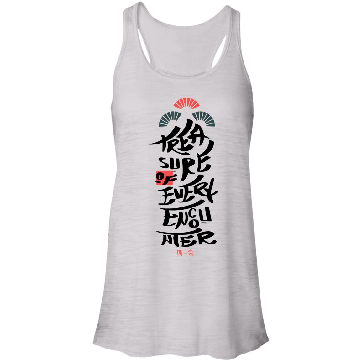 Flowy Racerback Women's Tank, Yo soy Tú - LOS GUSANOS