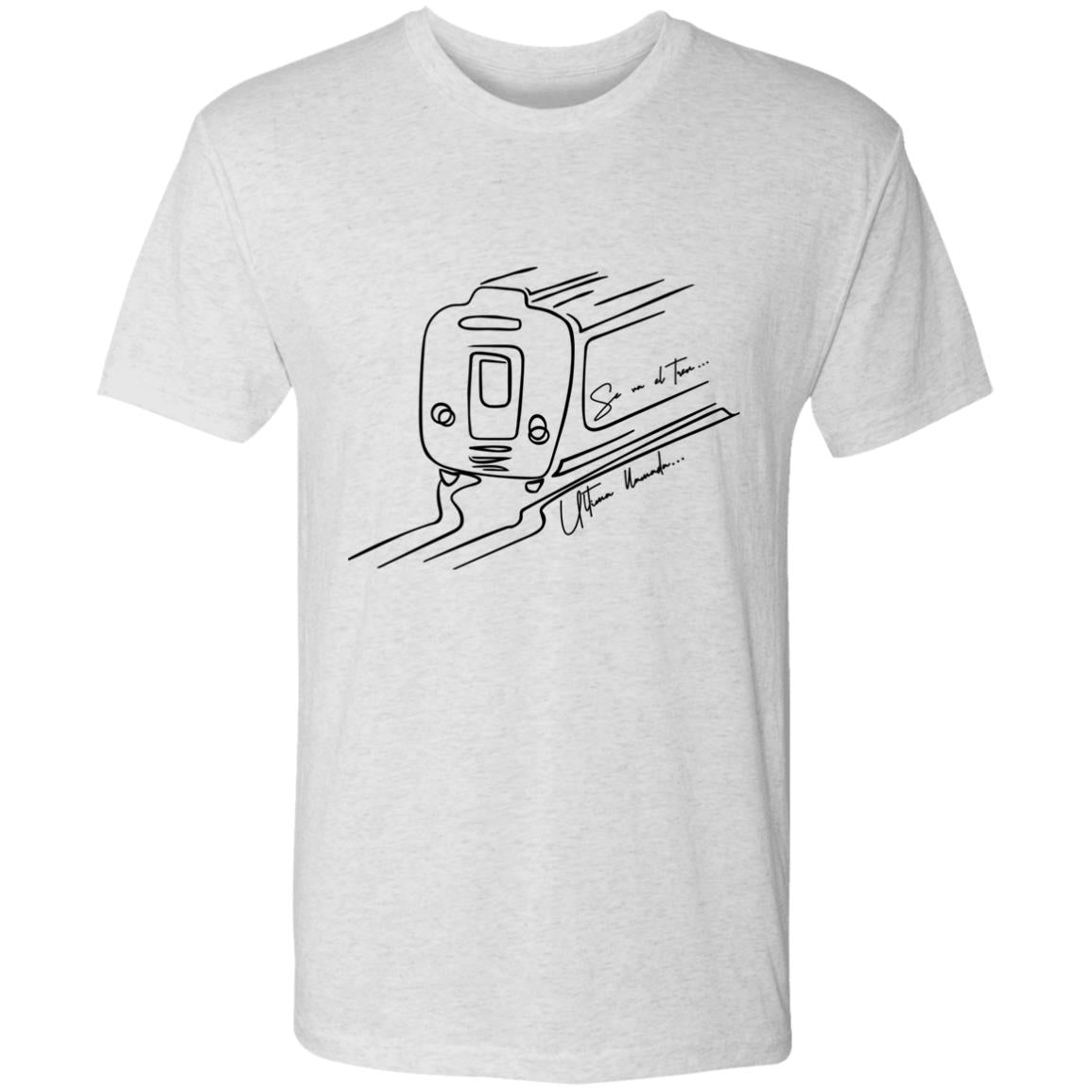 Triblend T-Shirt for Man, Tren