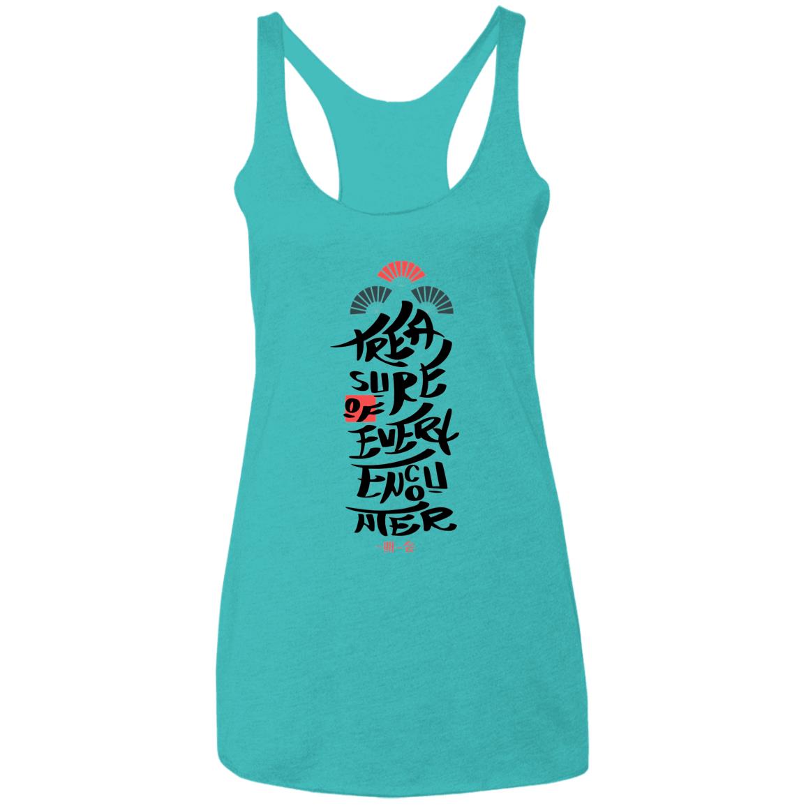 Ladies' Triblend Racerback Women's Tank, Yo Soy Tú