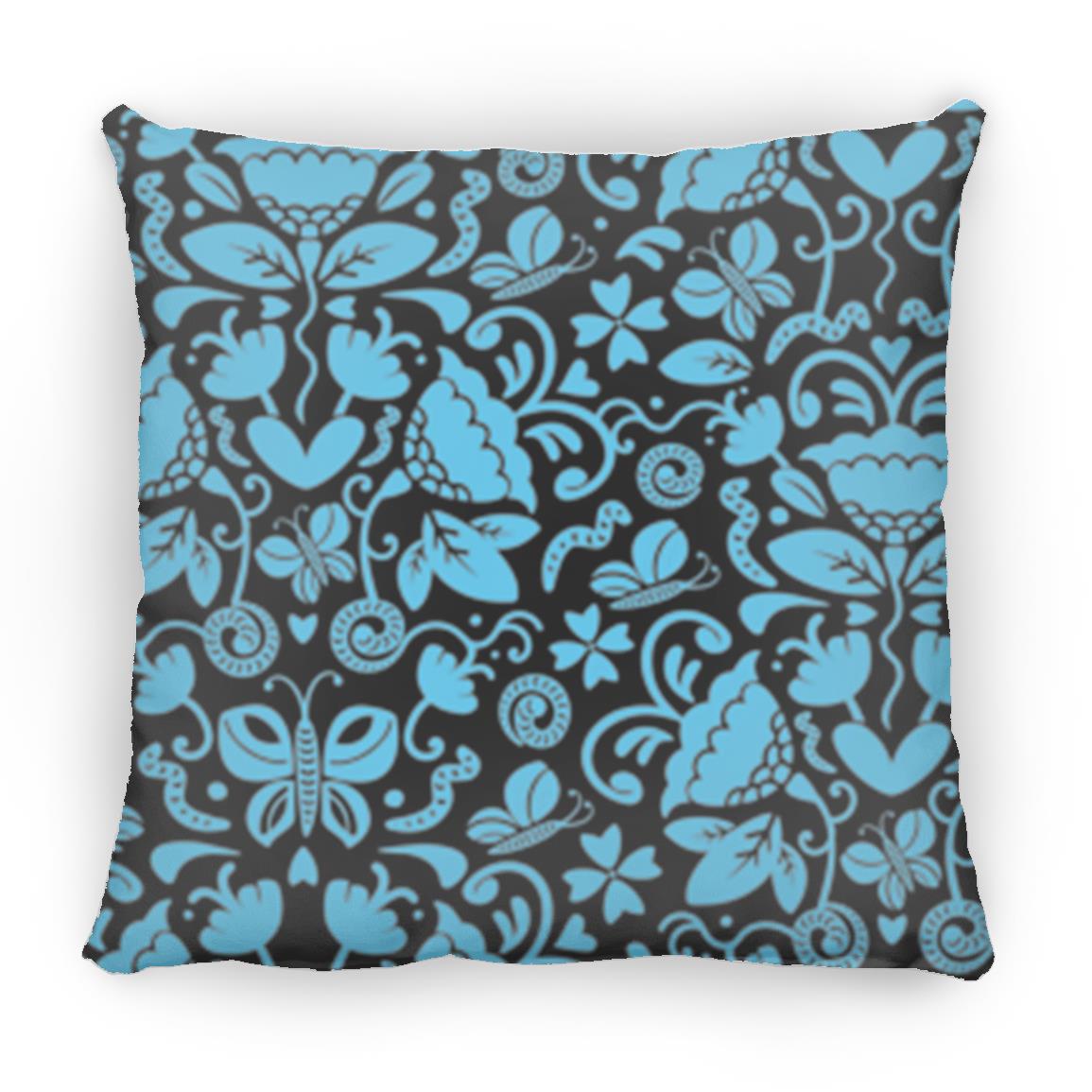 Small Square Pillow, Gusano Summer