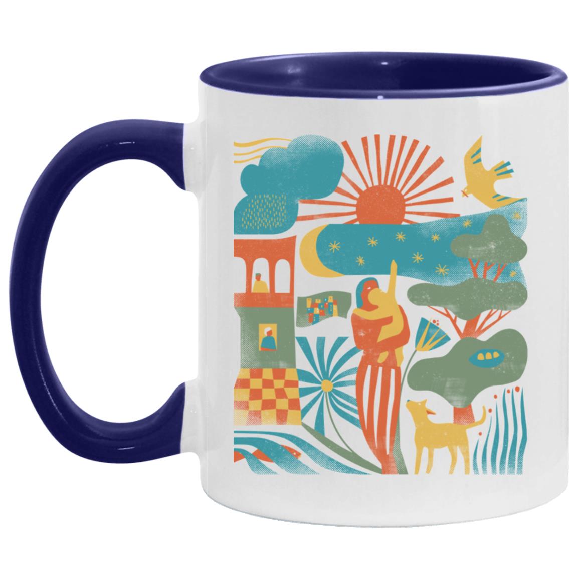 11 oz. Accent Mug, Mother - LOS GUSANOS