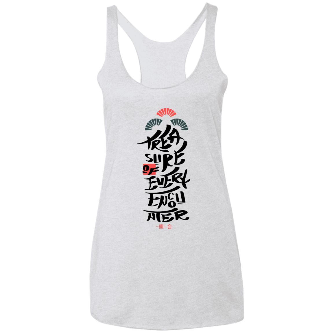 Ladies' Triblend Racerback Women's Tank, Yo Soy Tú