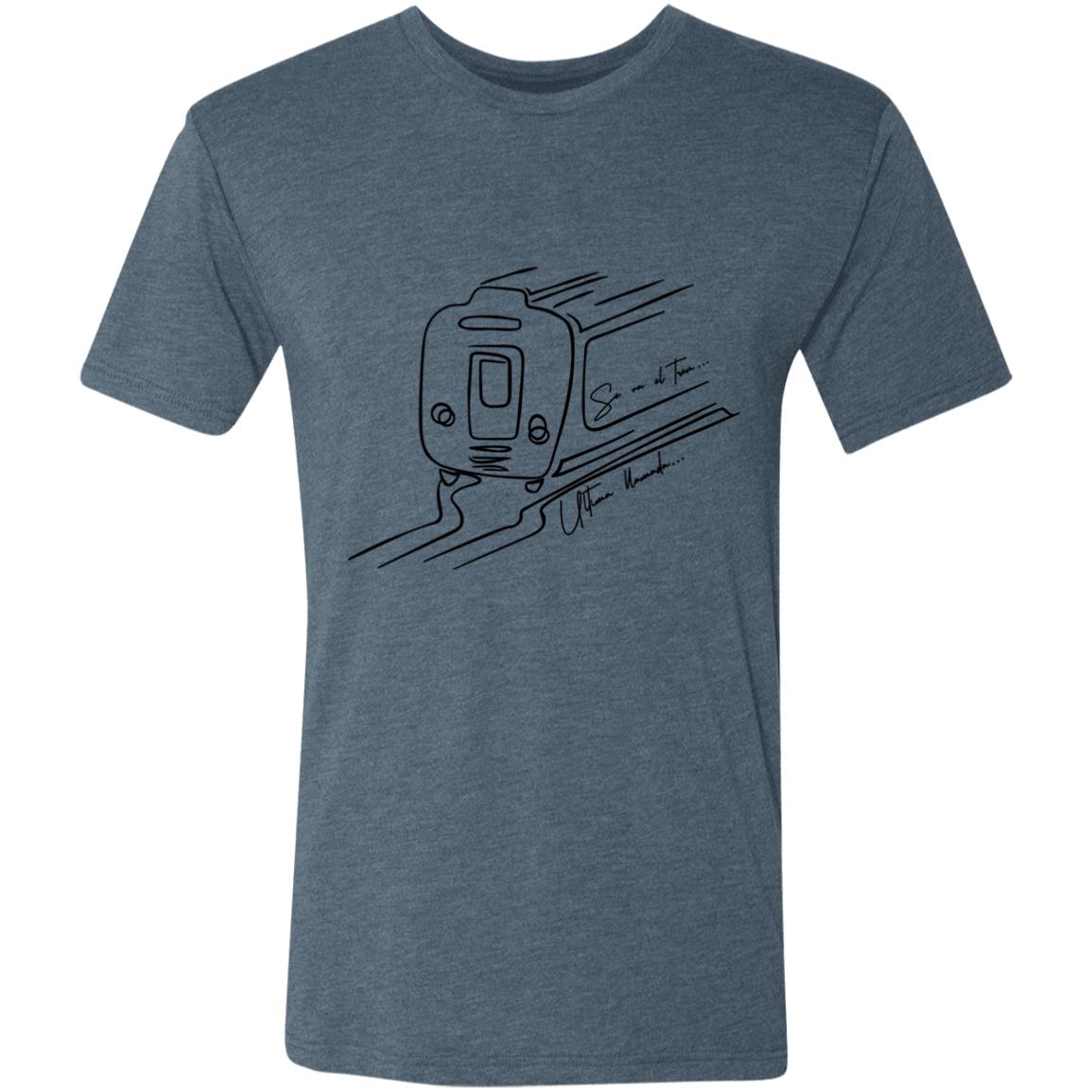 Triblend T-Shirt for Man, Tren