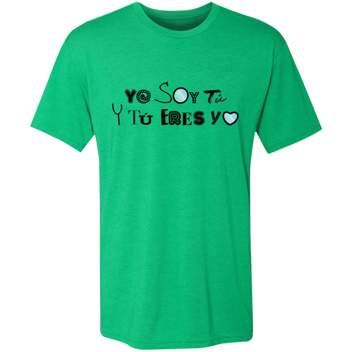 Triblend T-Shirt for Man, Yo Soy Tú