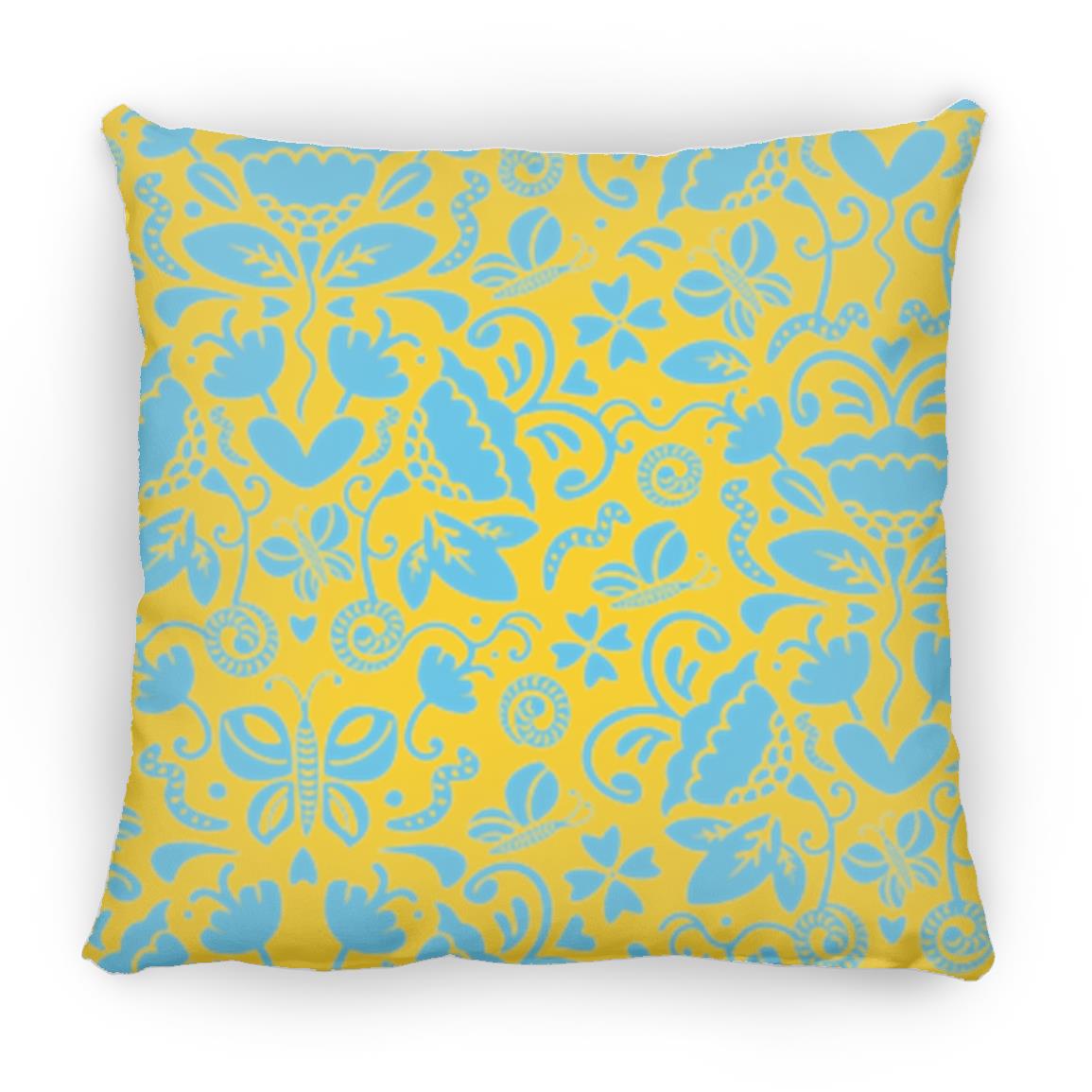 Small Square Pillow, Gusano Summer - LOS GUSANOS