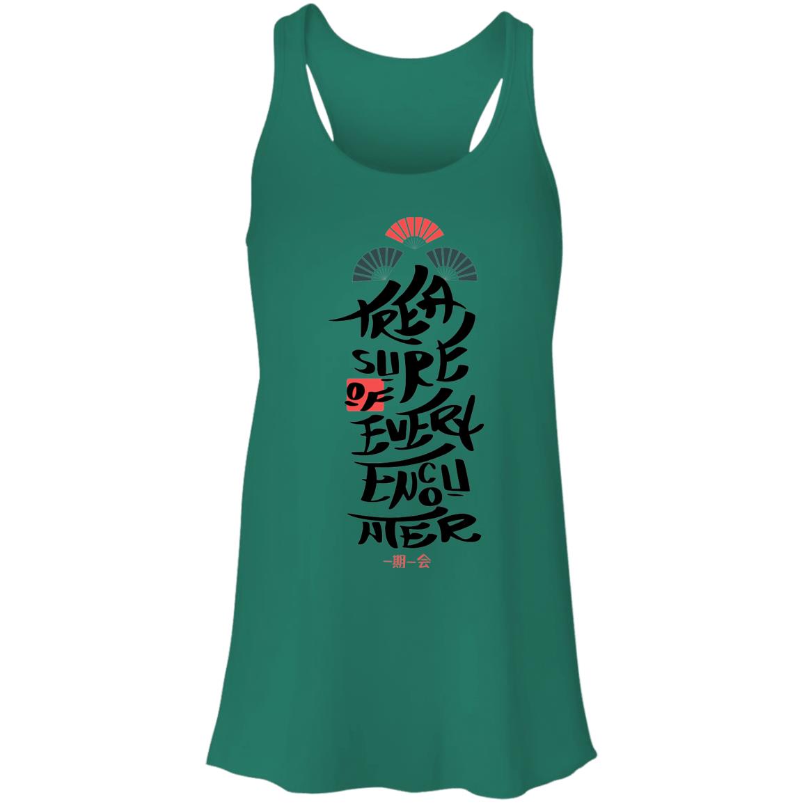 Flowy Racerback Women's Tank, Yo soy Tú