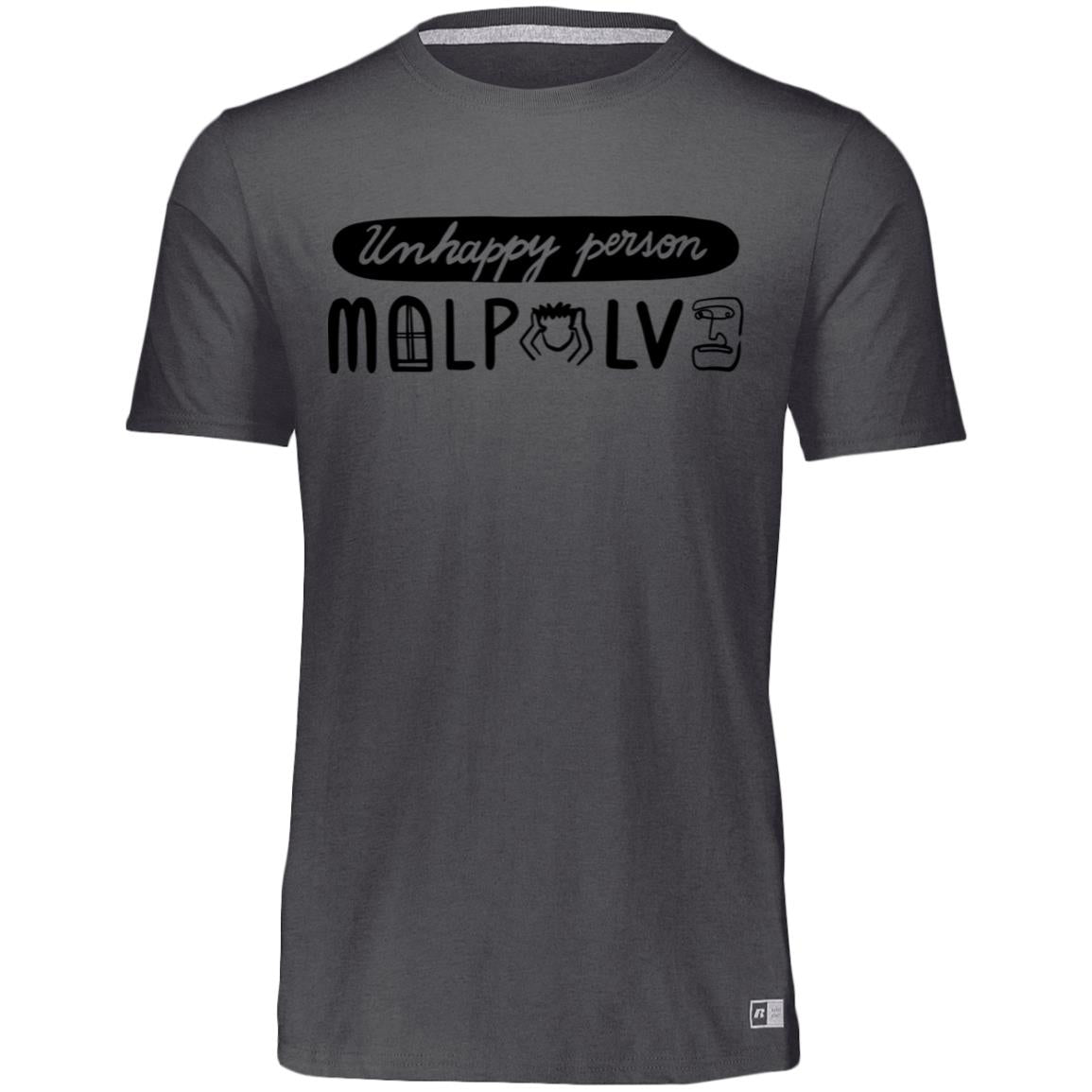 Essential Dri-Power Tee for Man, Unhappy Person