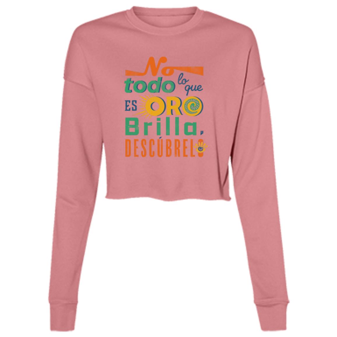 Ladies' Cropped Fleece Crew, No todo