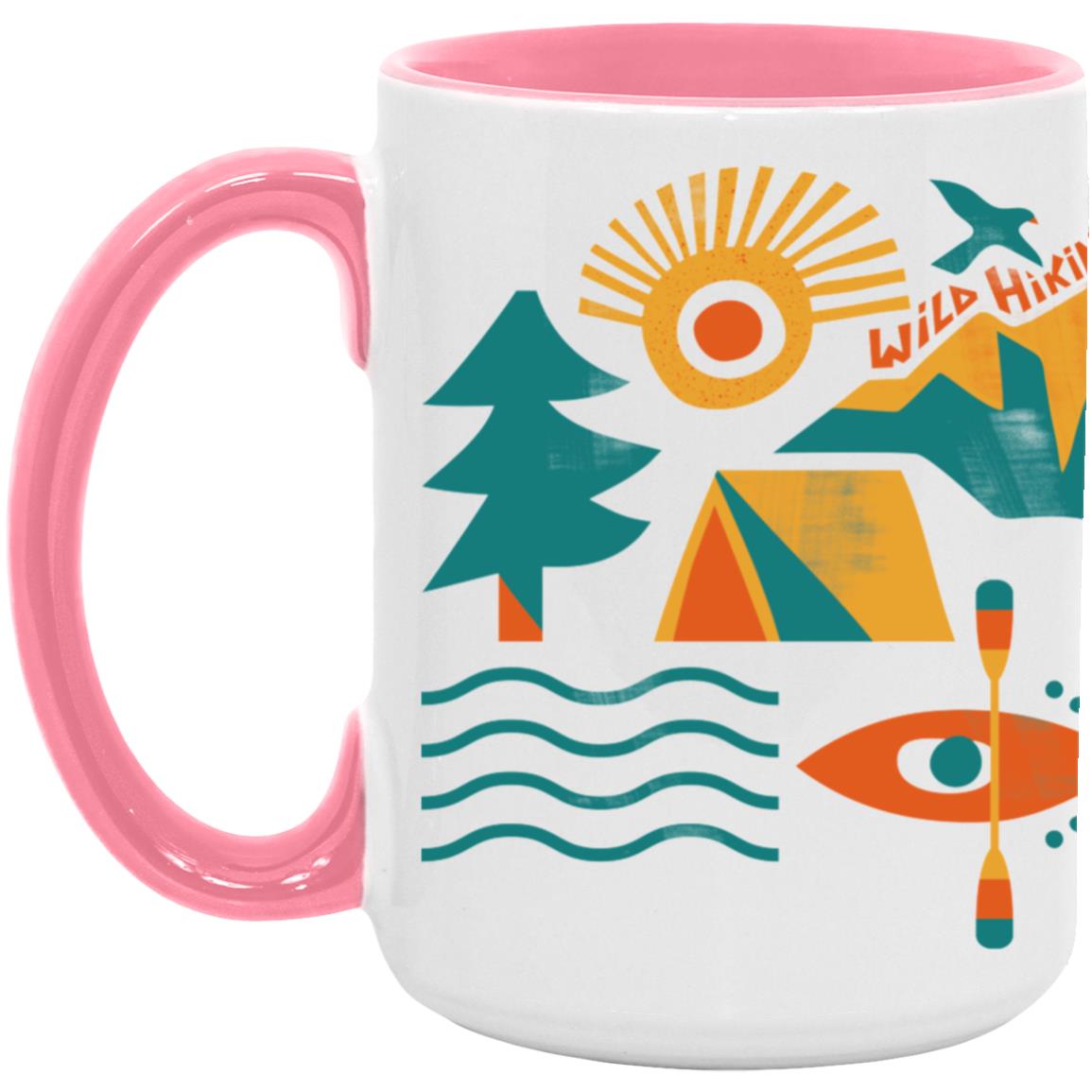 AM15OZ 15oz Accent Mug, Wild Hiking