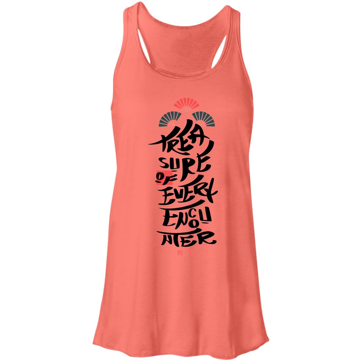 Flowy Racerback Women's Tank, Yo soy Tú