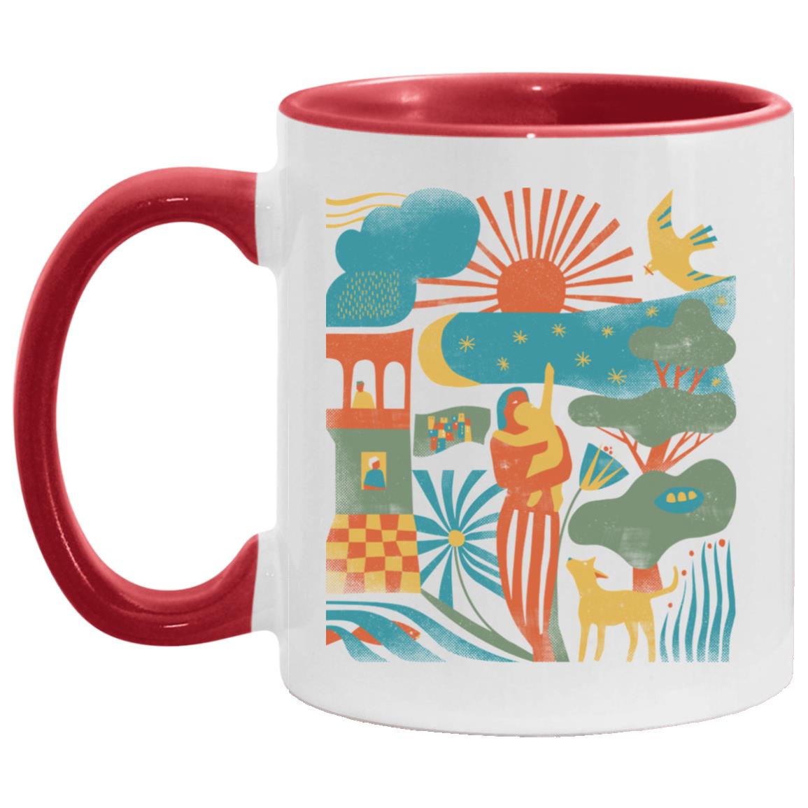 11 oz. Accent Mug, Mother - LOS GUSANOS