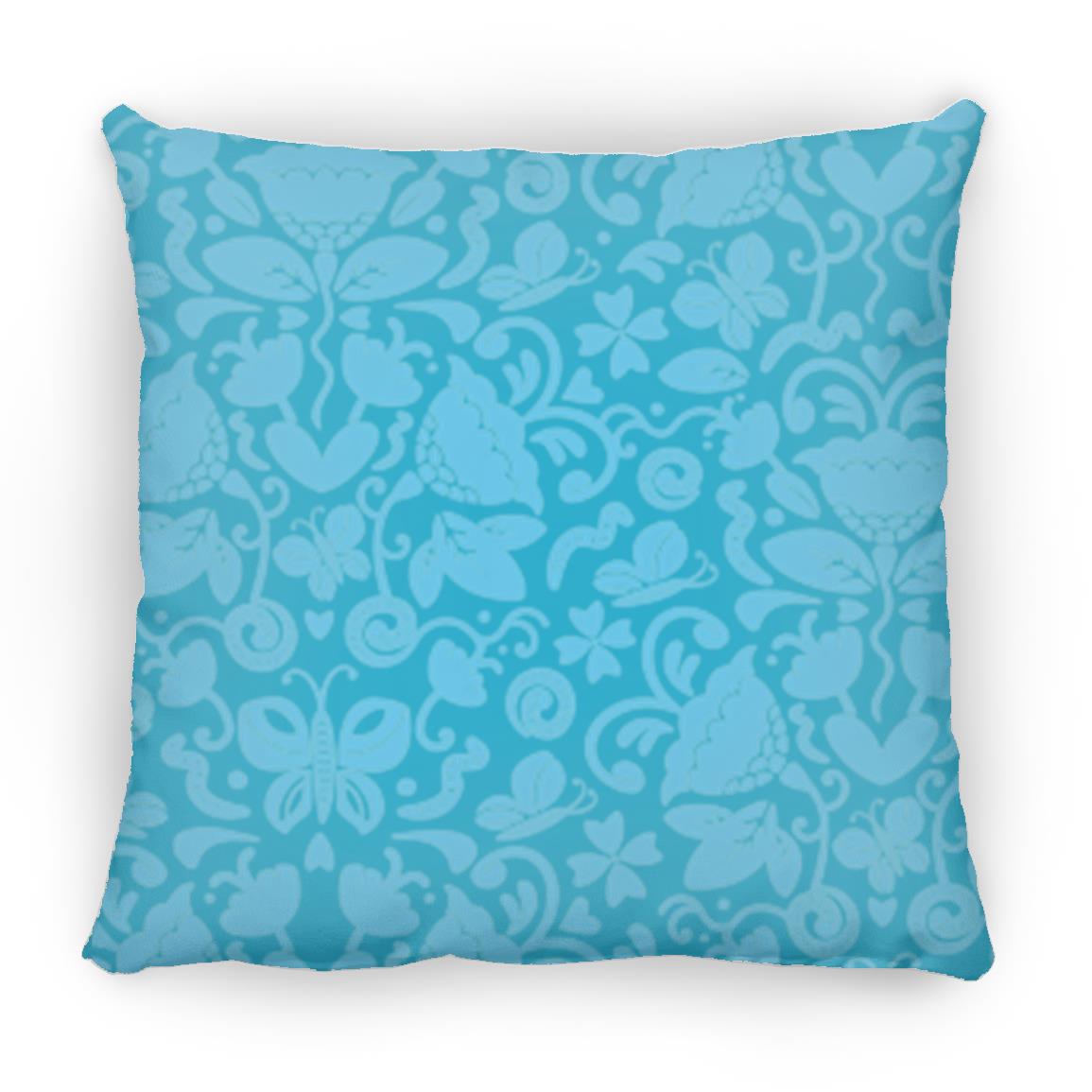 Large Square Pillow, Gusano Summer - LOS GUSANOS