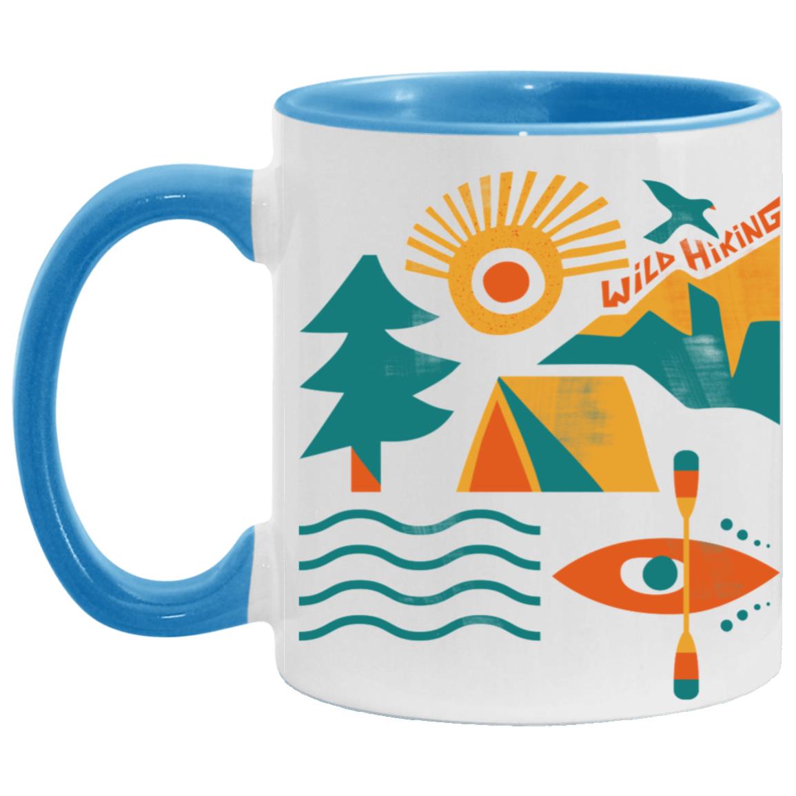 AM11OZ 11oz Accent Mug, Wild Hiking