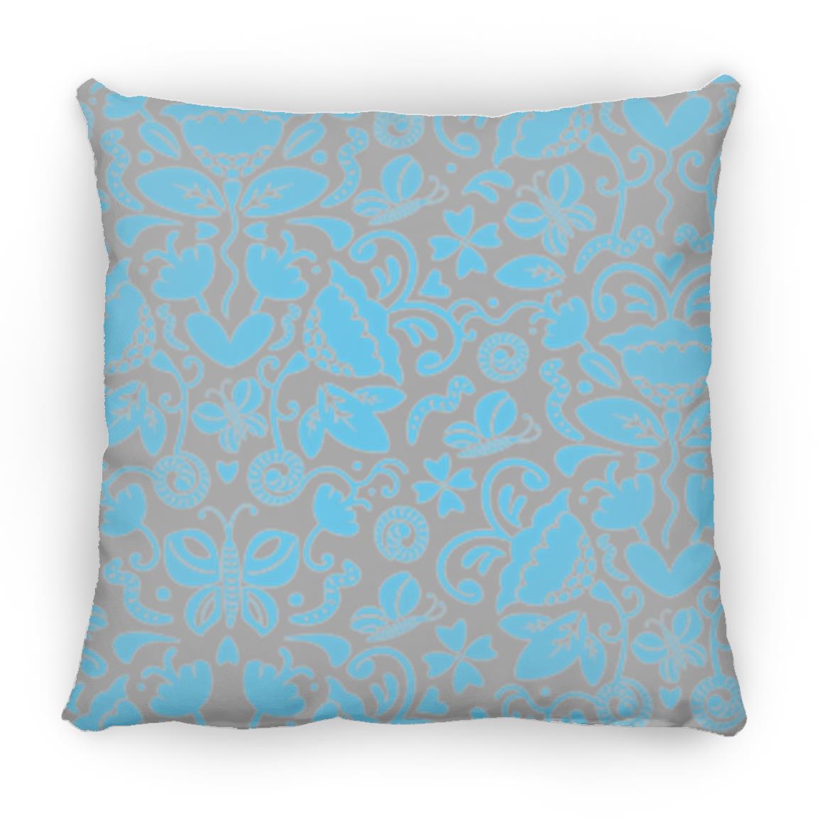 Small Square Pillow, Gusano Summer