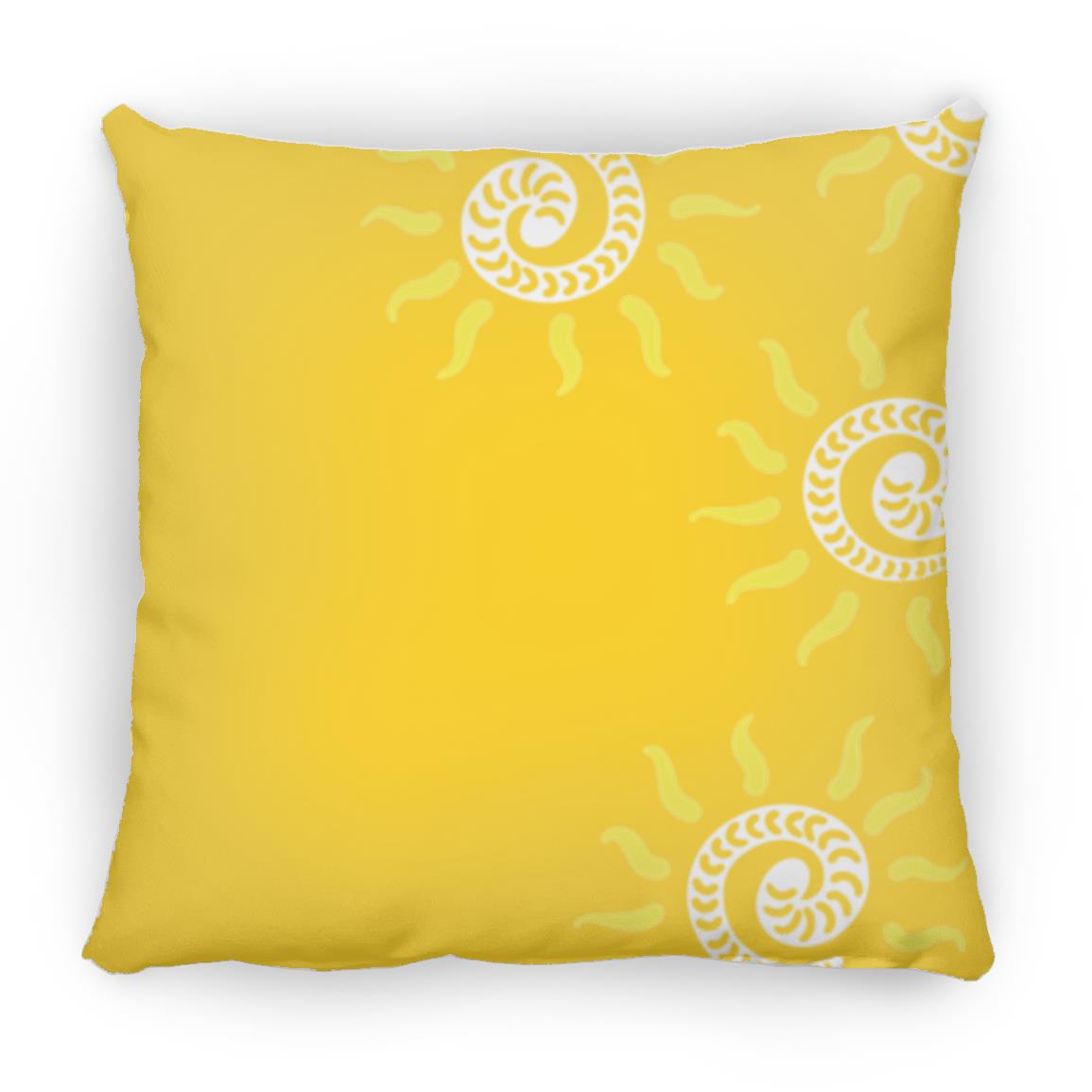 Small Square Pillow, Gusano Summer - LOS GUSANOS