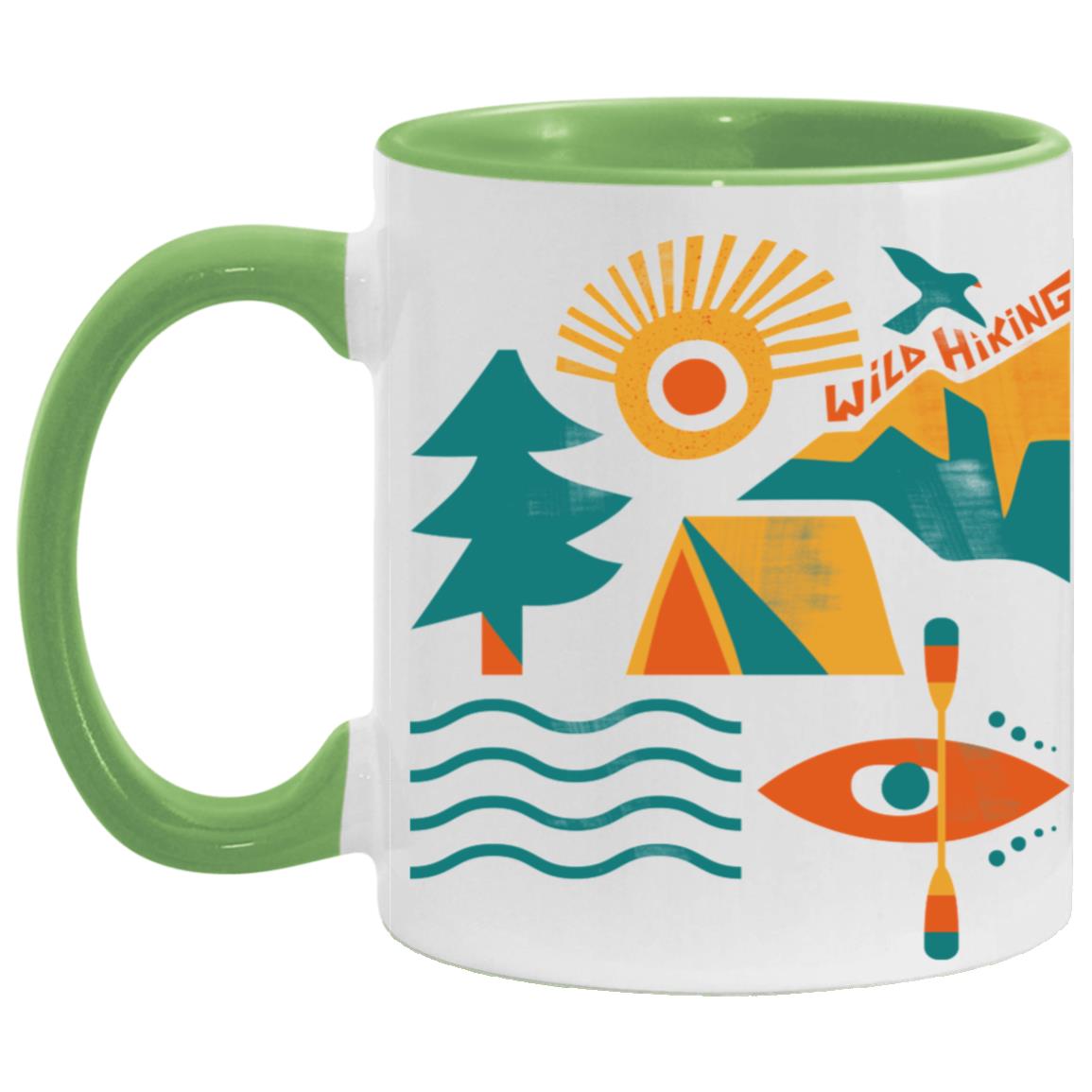 AM11OZ 11oz Accent Mug, Wild Hiking