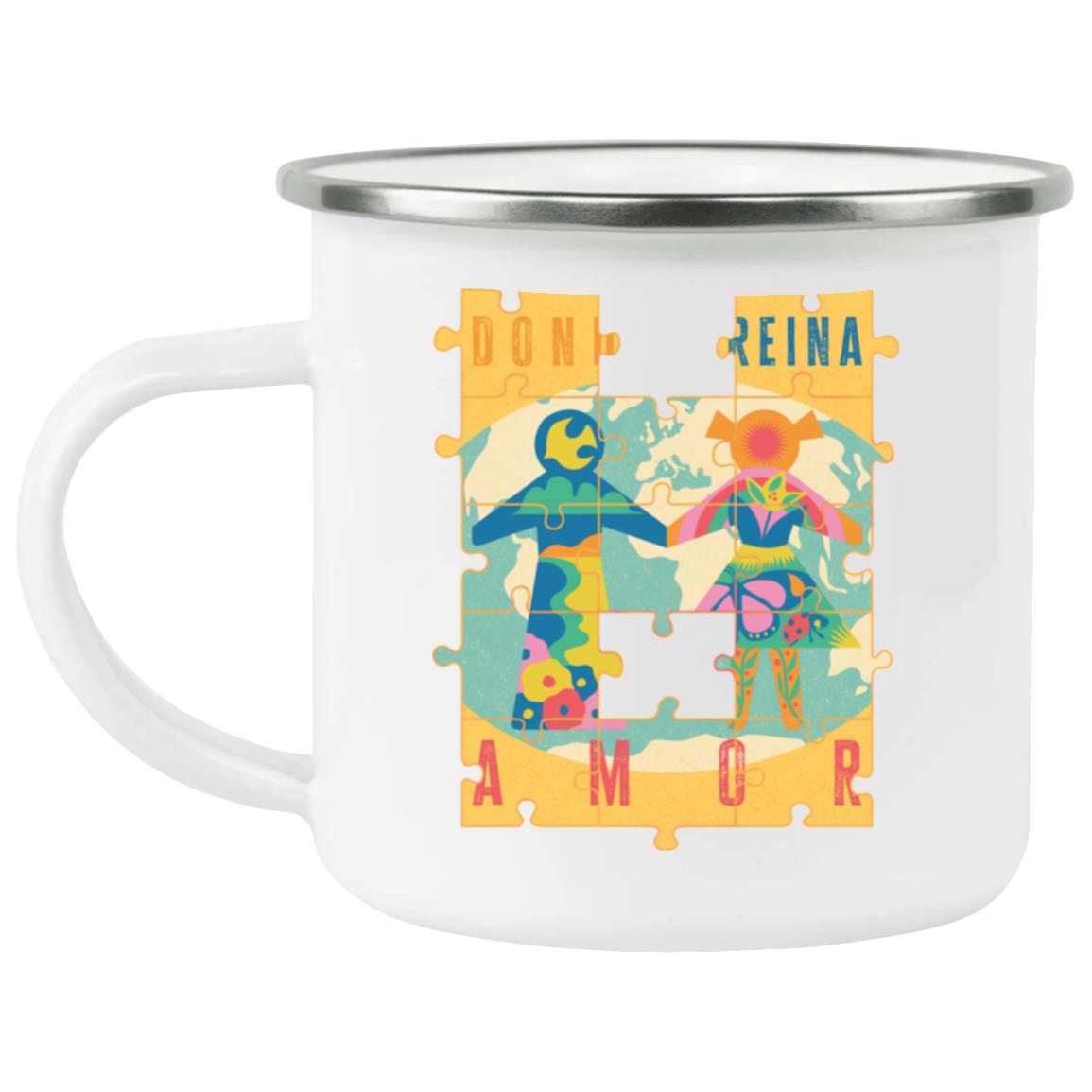 21271 Enamel Camping Mug, Donde Reina