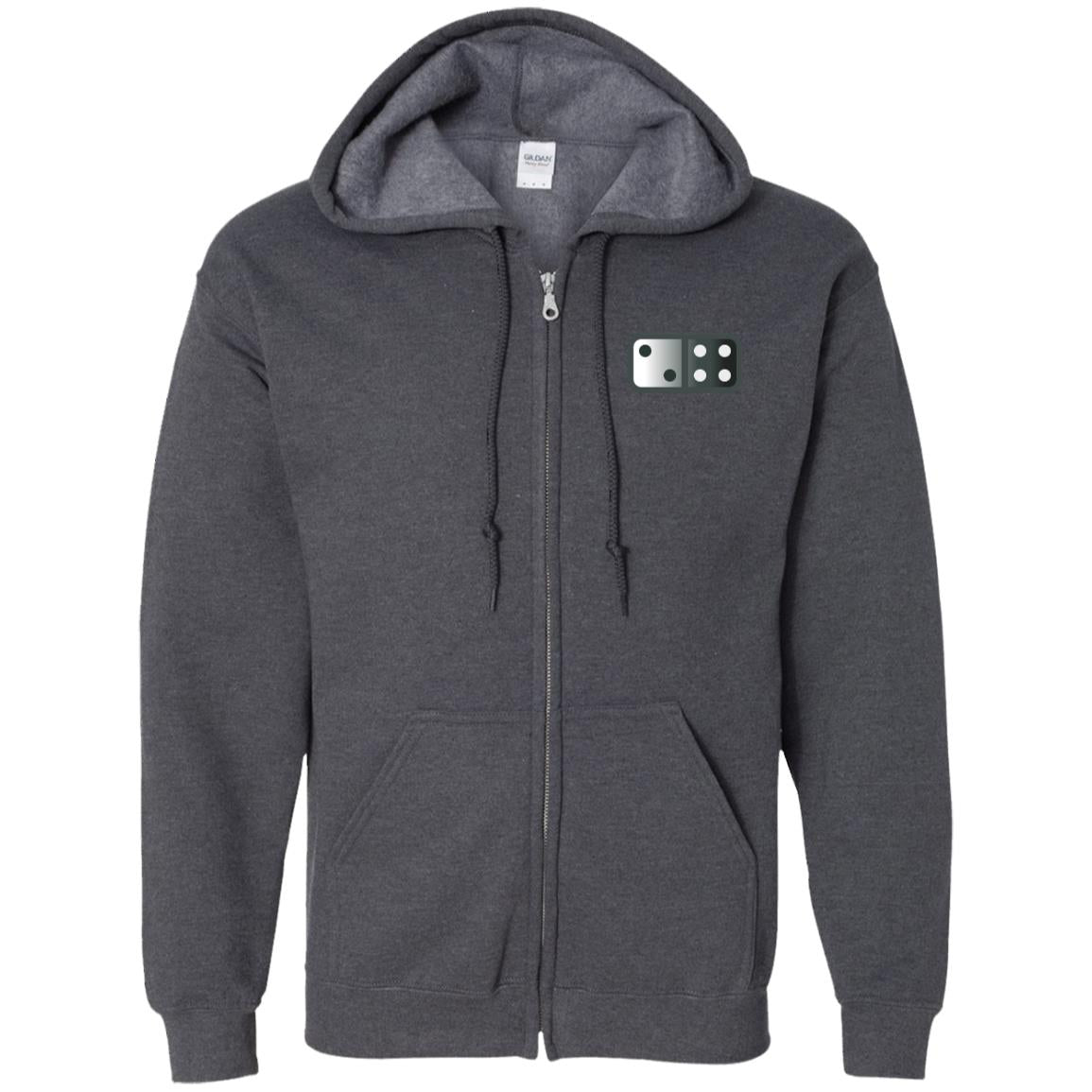 Zip Up Men's Hooded Sweatshirt, 2024