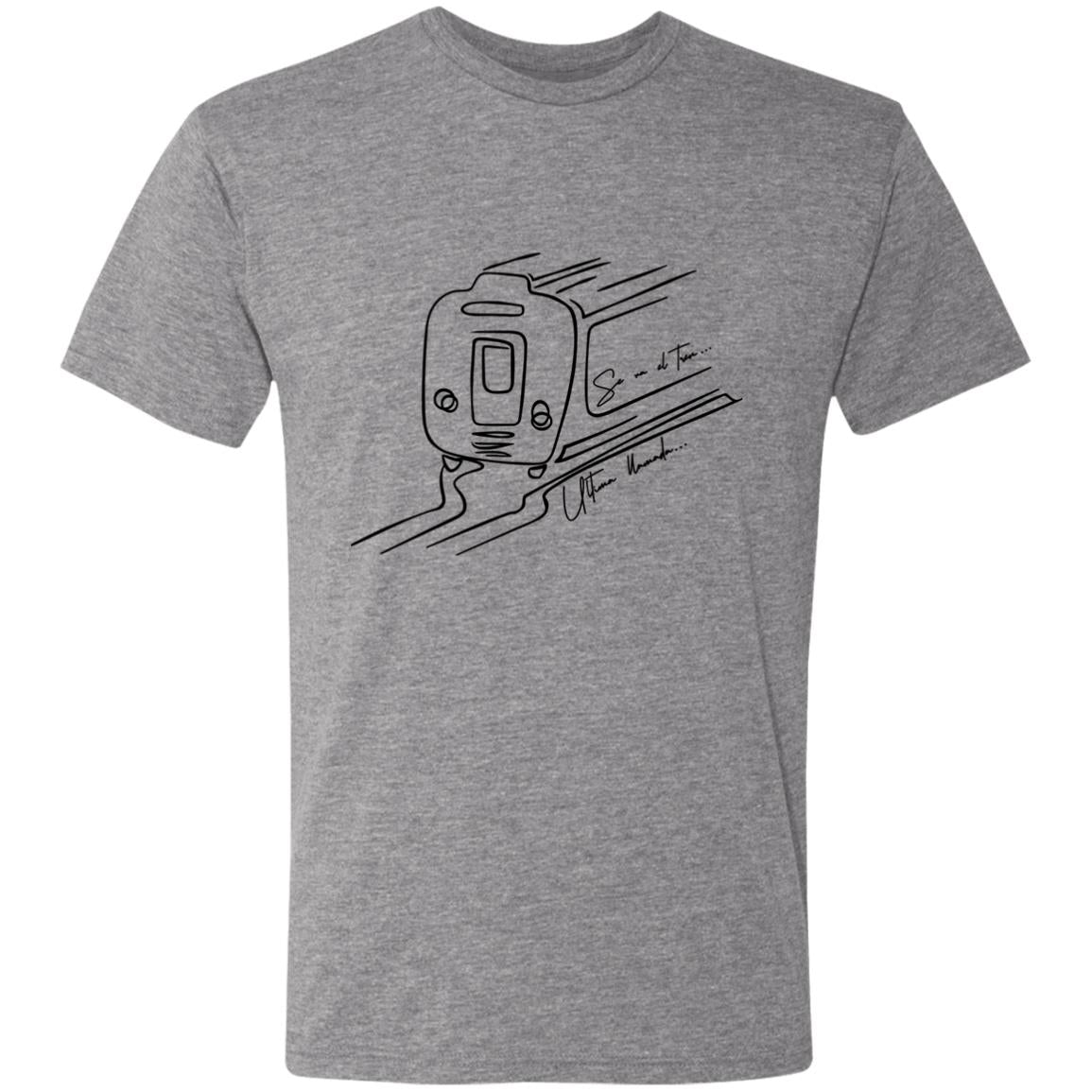 Triblend T-Shirt for Man, Tren - LOS GUSANOS