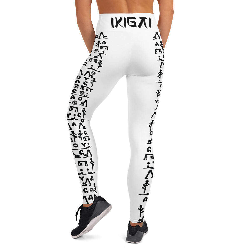 Yoga Leggings for Women with Pockets - Ikigai Design by Los Gusanos | High Waist, Comfortable & Stylish