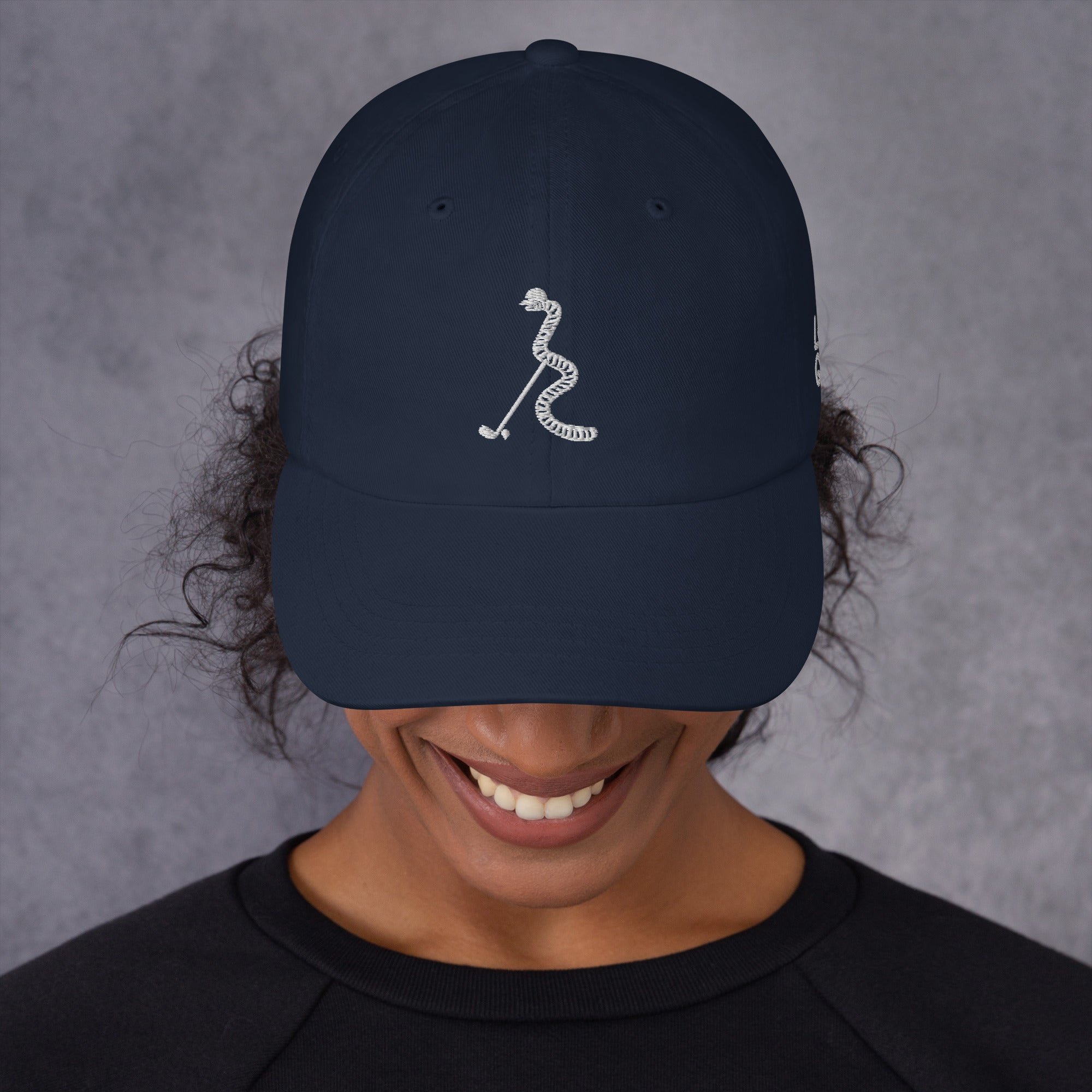 Dad hat, Gusano Golf Embroidered