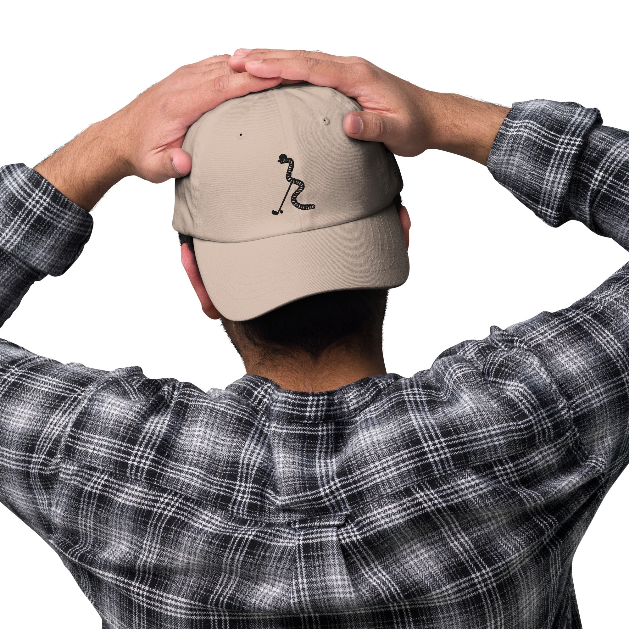 Dad hat, Gusano Golf Embroidered