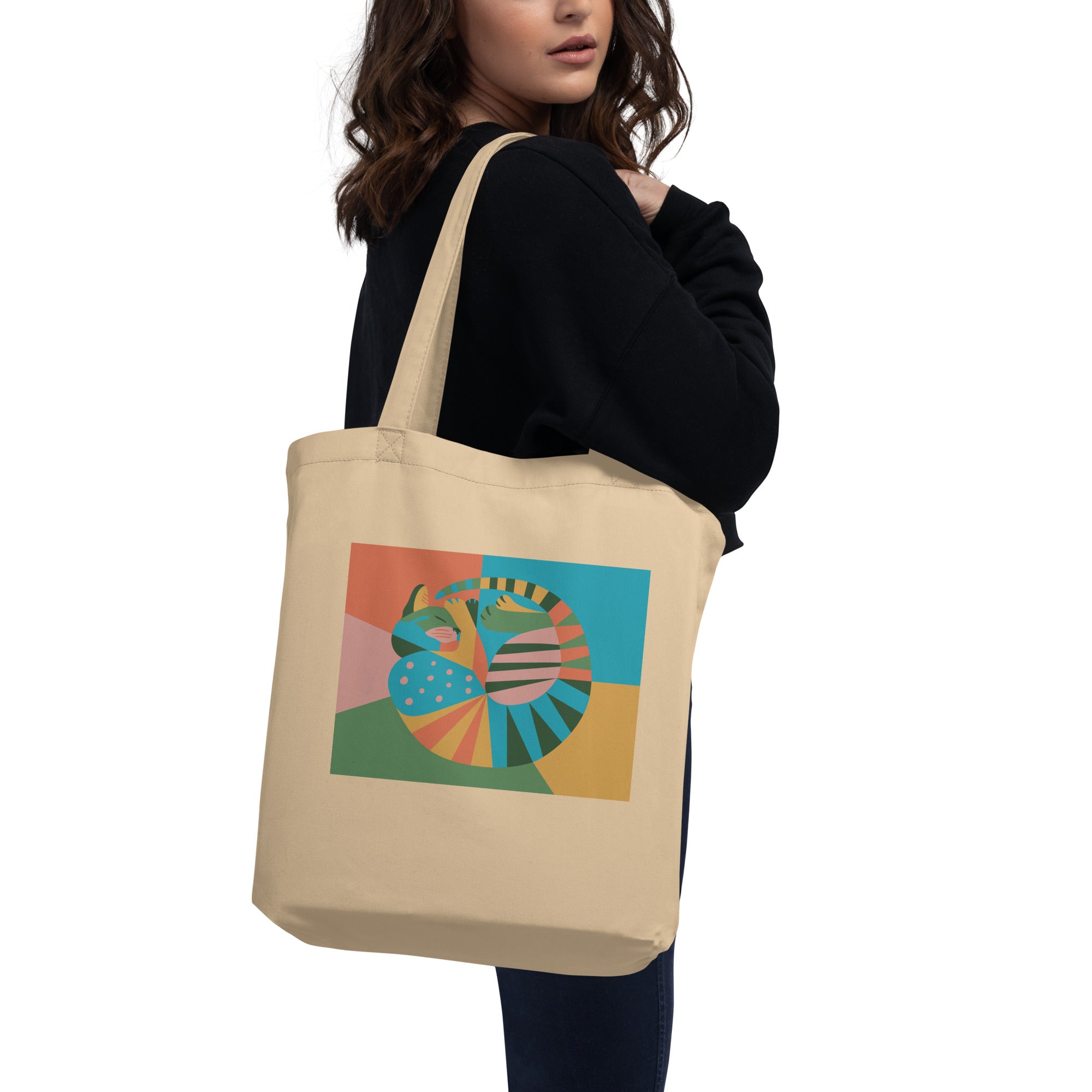 Eco Tote Bag, Bee #1 For Love - LOS GUSANOS