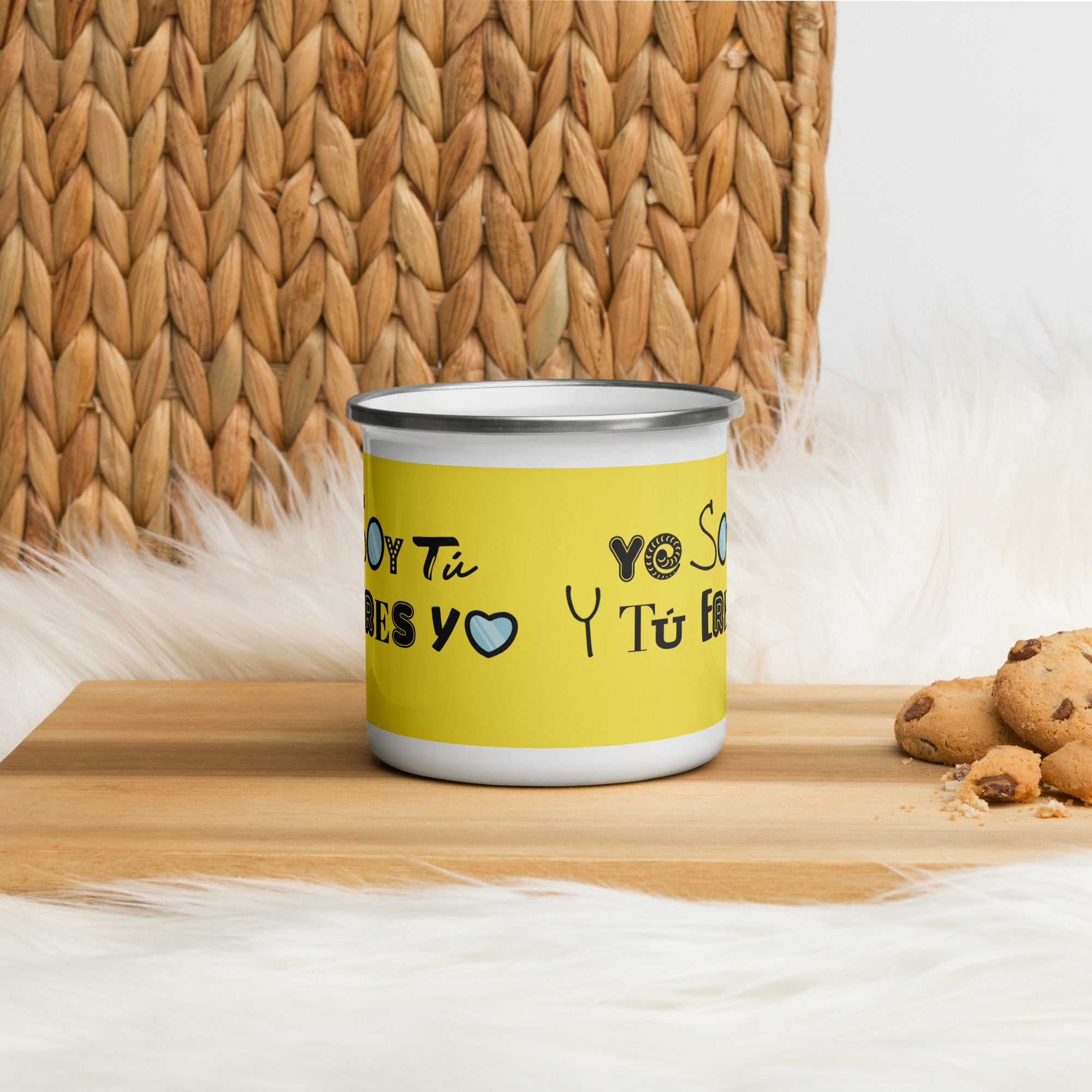 Enamel Mug, Yo Soy Tú - LOS GUSANOS