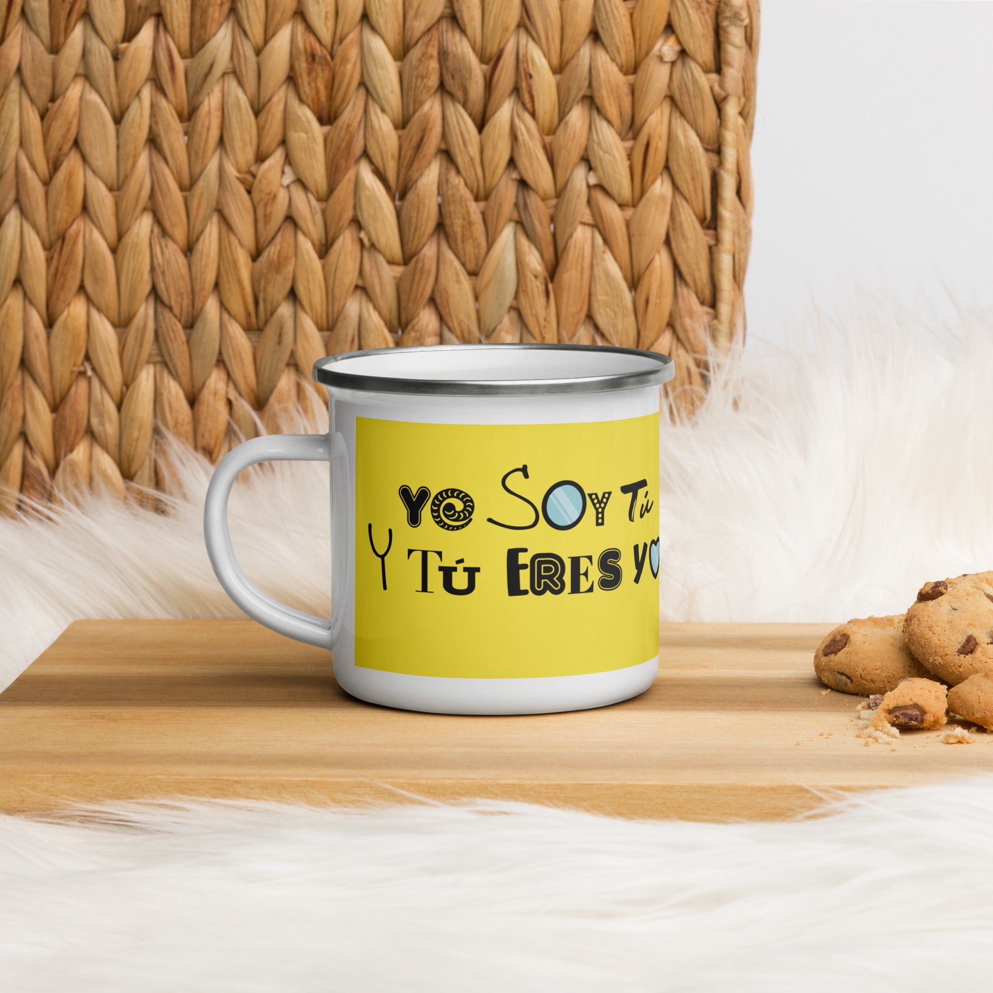 Enamel Mug, Yo Soy Tú - LOS GUSANOS