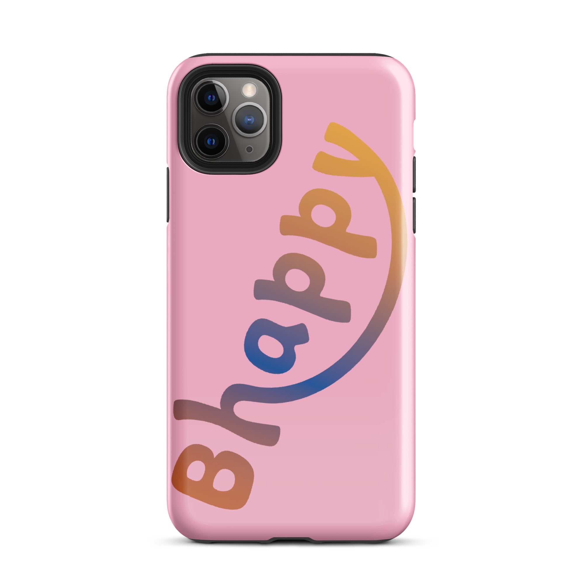 Tough Case for iPhone® - Bhappy Design by Los Gusanos | Durable Shockproof Case for Everyday Protection