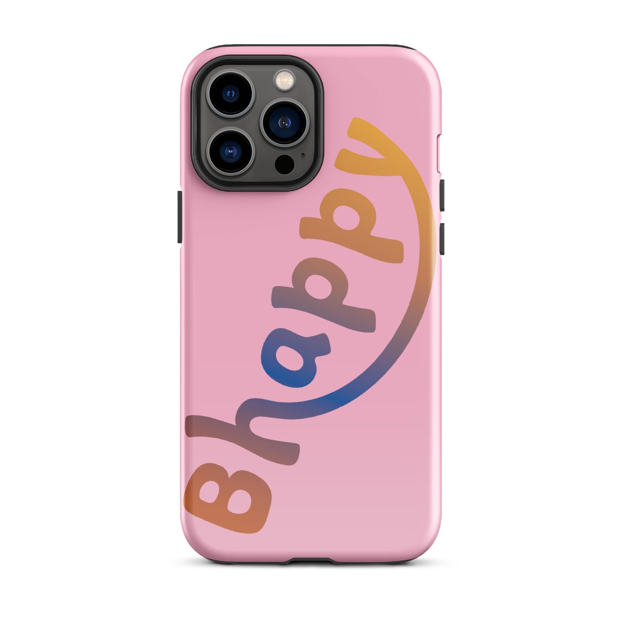 Tough Case for iPhone® - Bhappy Design by Los Gusanos | Durable Shockproof Case for Everyday Protection