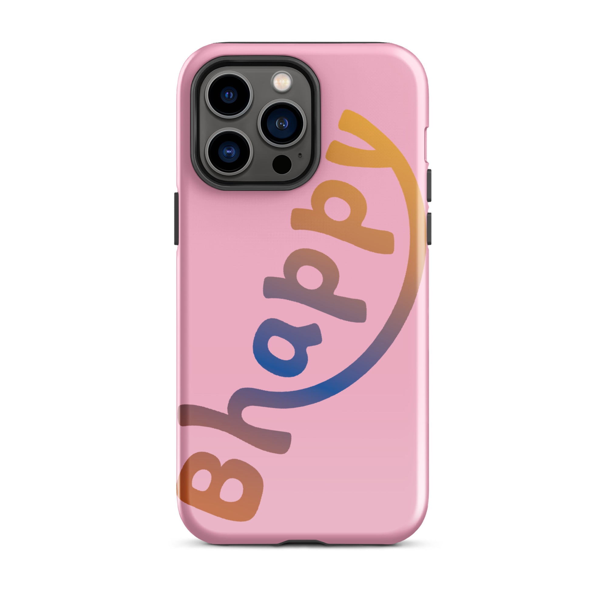 Tough Case for iPhone® - Bhappy Design by Los Gusanos | Durable Shockproof Case for Everyday Protection