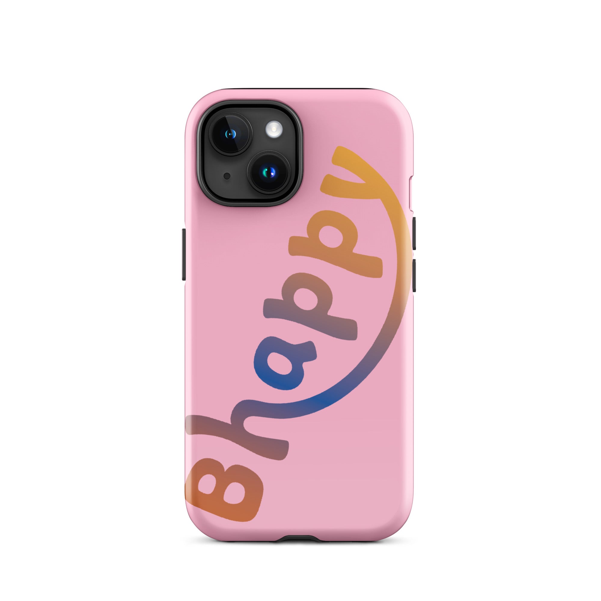 Tough Case for iPhone® - Bhappy Design by Los Gusanos | Durable Shockproof Case for Everyday Protection