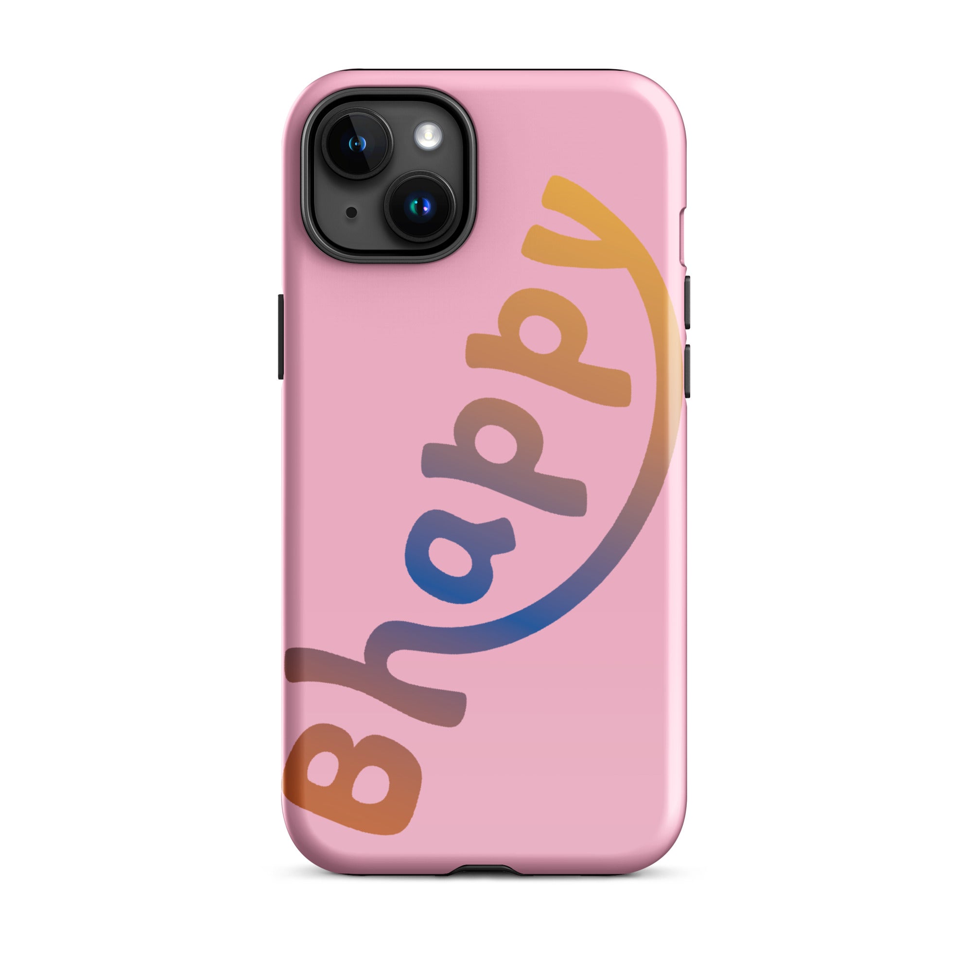 Tough Case for iPhone® - Bhappy Design by Los Gusanos | Durable Shockproof Case for Everyday Protection