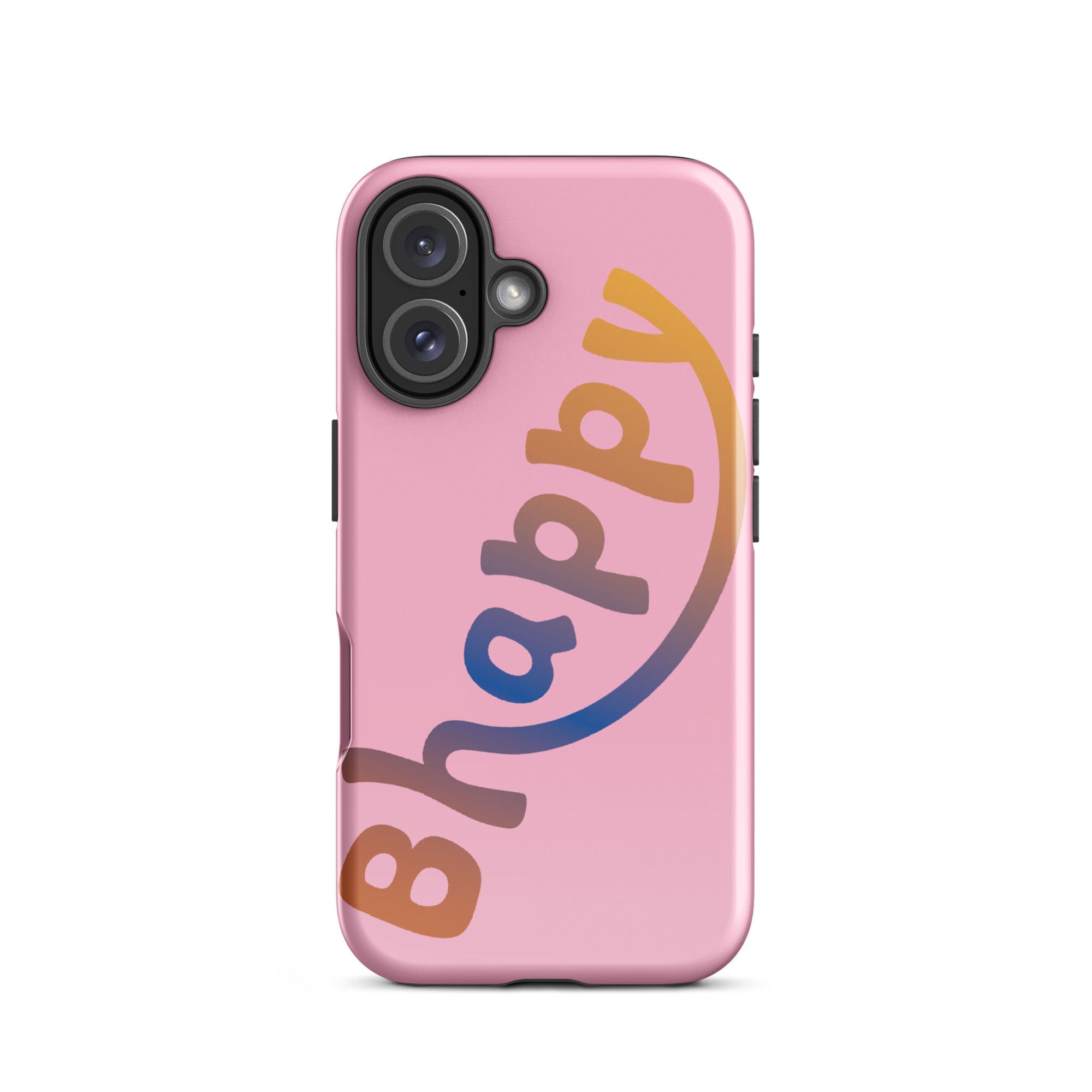 Tough Case for iPhone® - Bhappy Design by Los Gusanos | Durable Shockproof Case for Everyday Protection