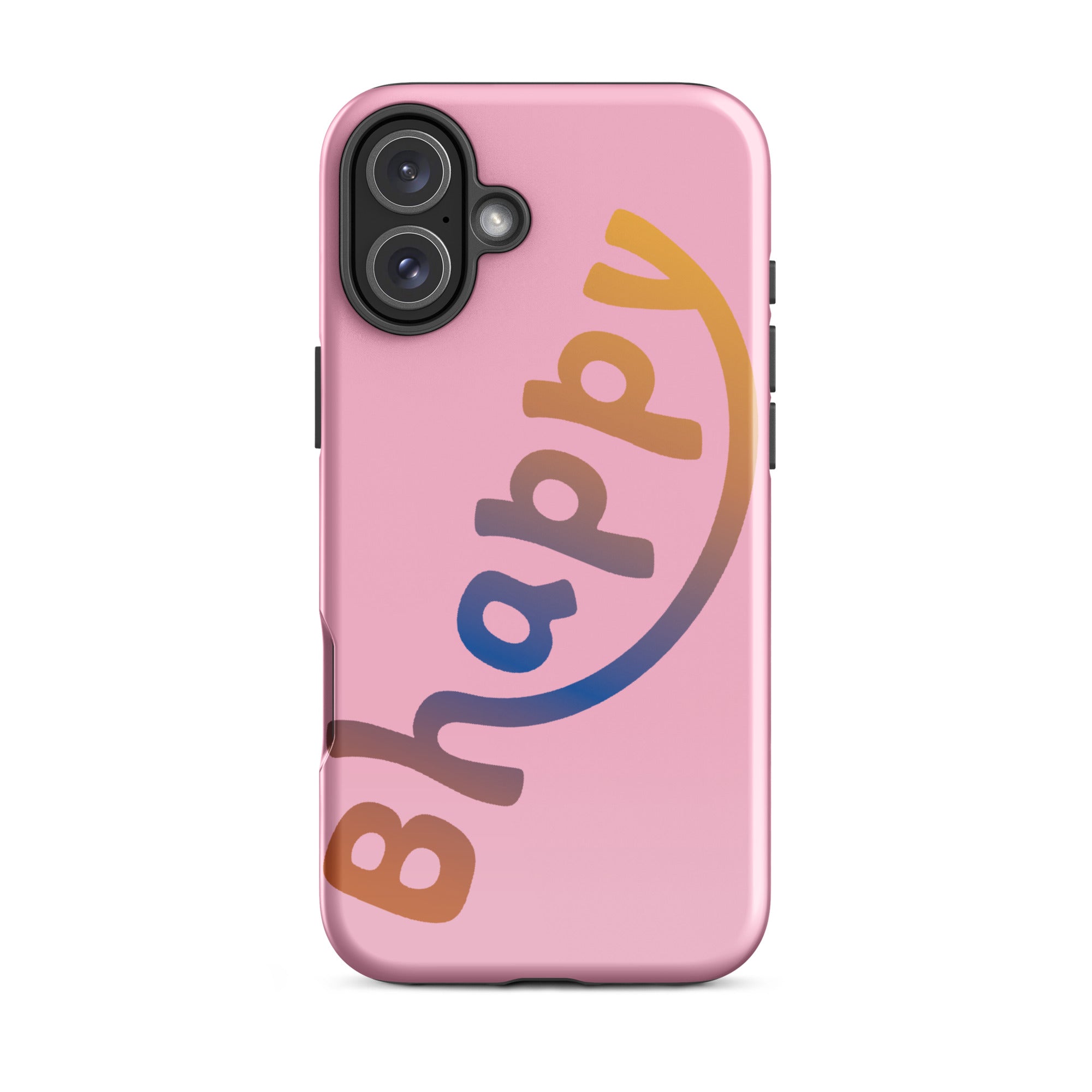 Tough Case for iPhone® - Bhappy Design by Los Gusanos | Durable Shockproof Case for Everyday Protection