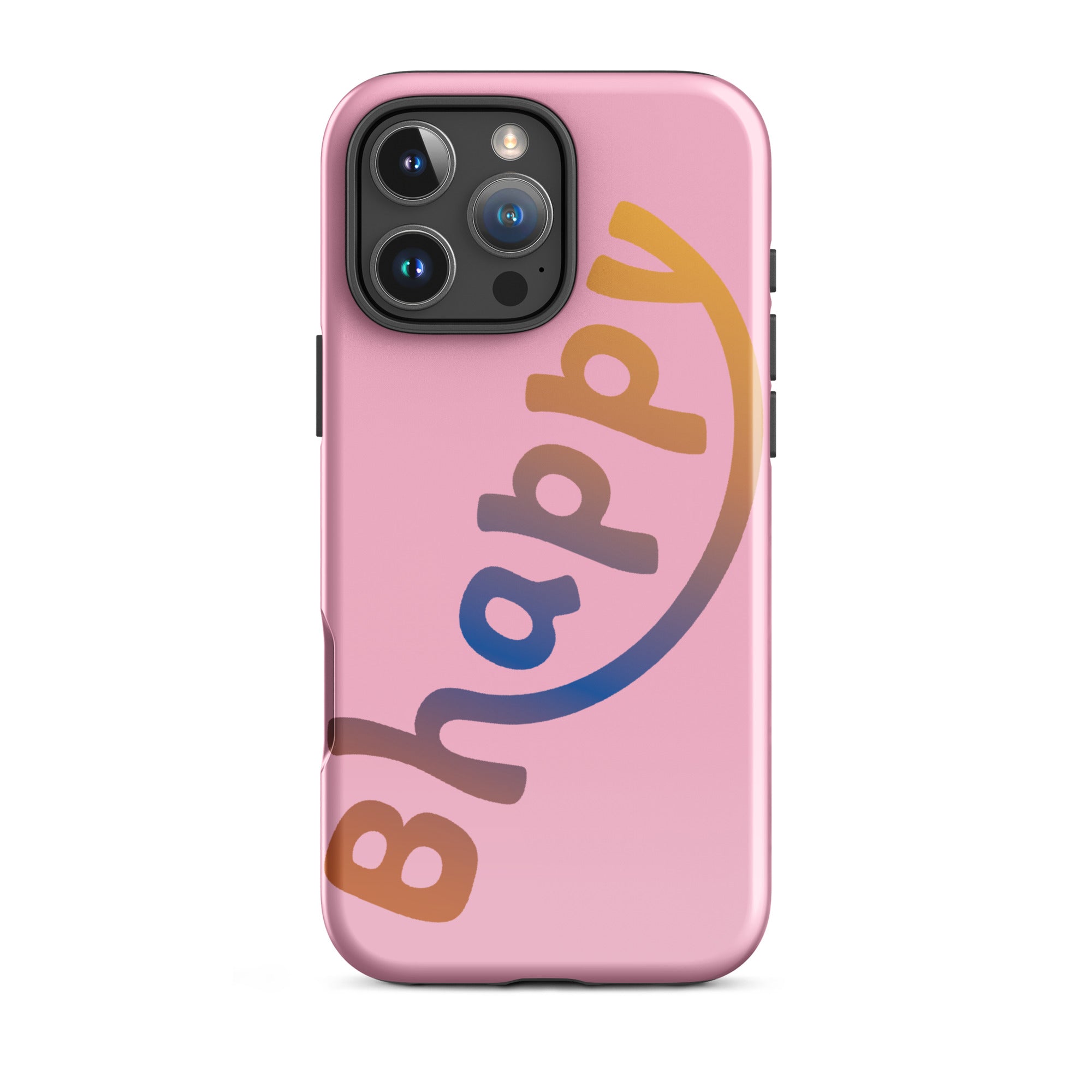 Tough Case for iPhone® - Bhappy Design by Los Gusanos | Durable Shockproof Case for Everyday Protection